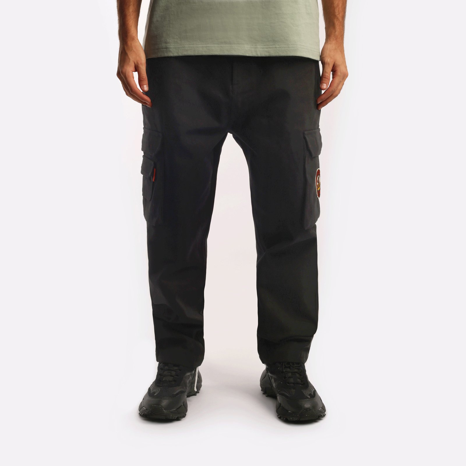 Мужские мужские брюки Butter Goods Butter Goods Marshall Cargo Pants (CARGO PANTS BLACK)  - цена, описание, фото 1