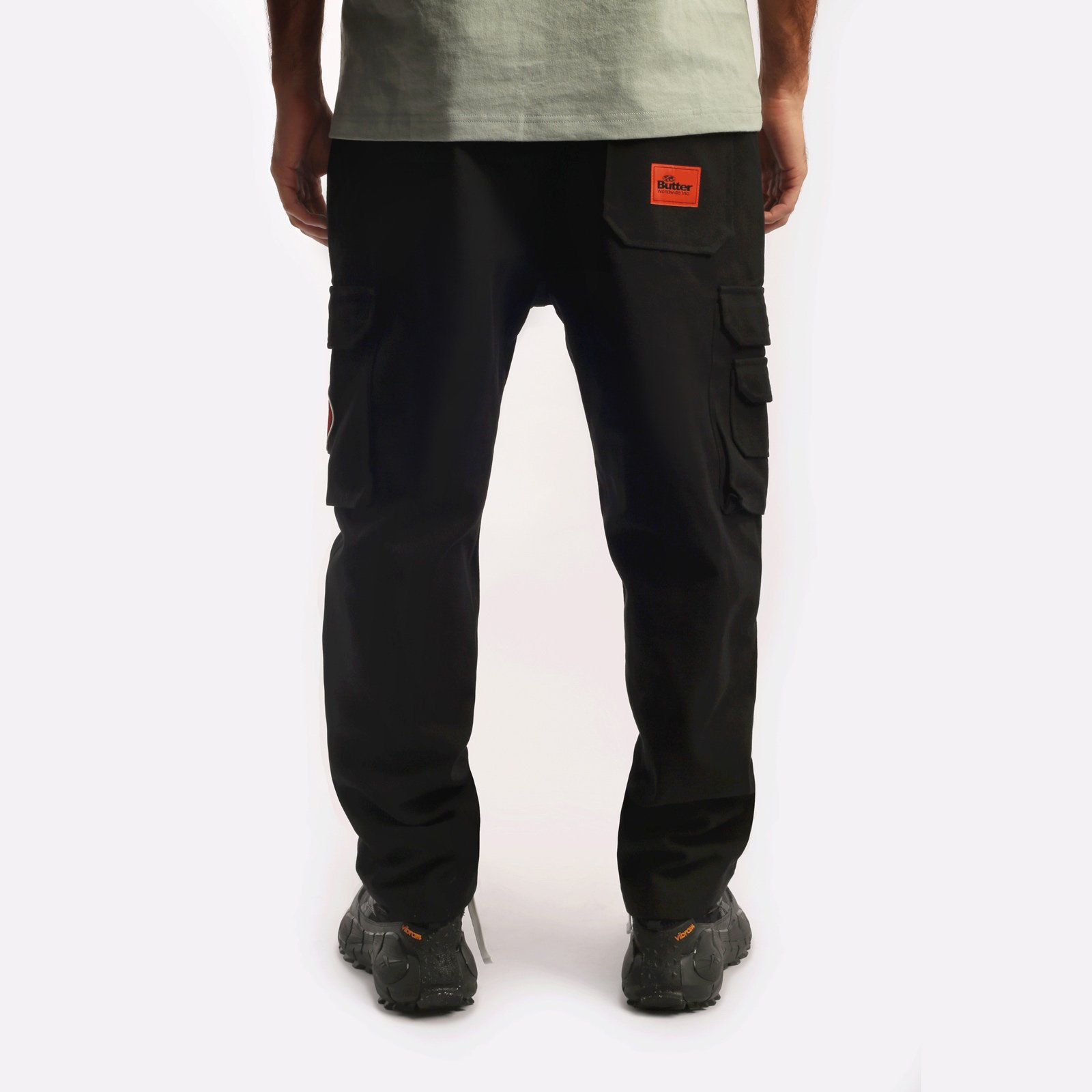 Мужские мужские брюки Butter Goods Butter Goods Marshall Cargo Pants (CARGO PANTS BLACK)  - цена, описание, фото 2
