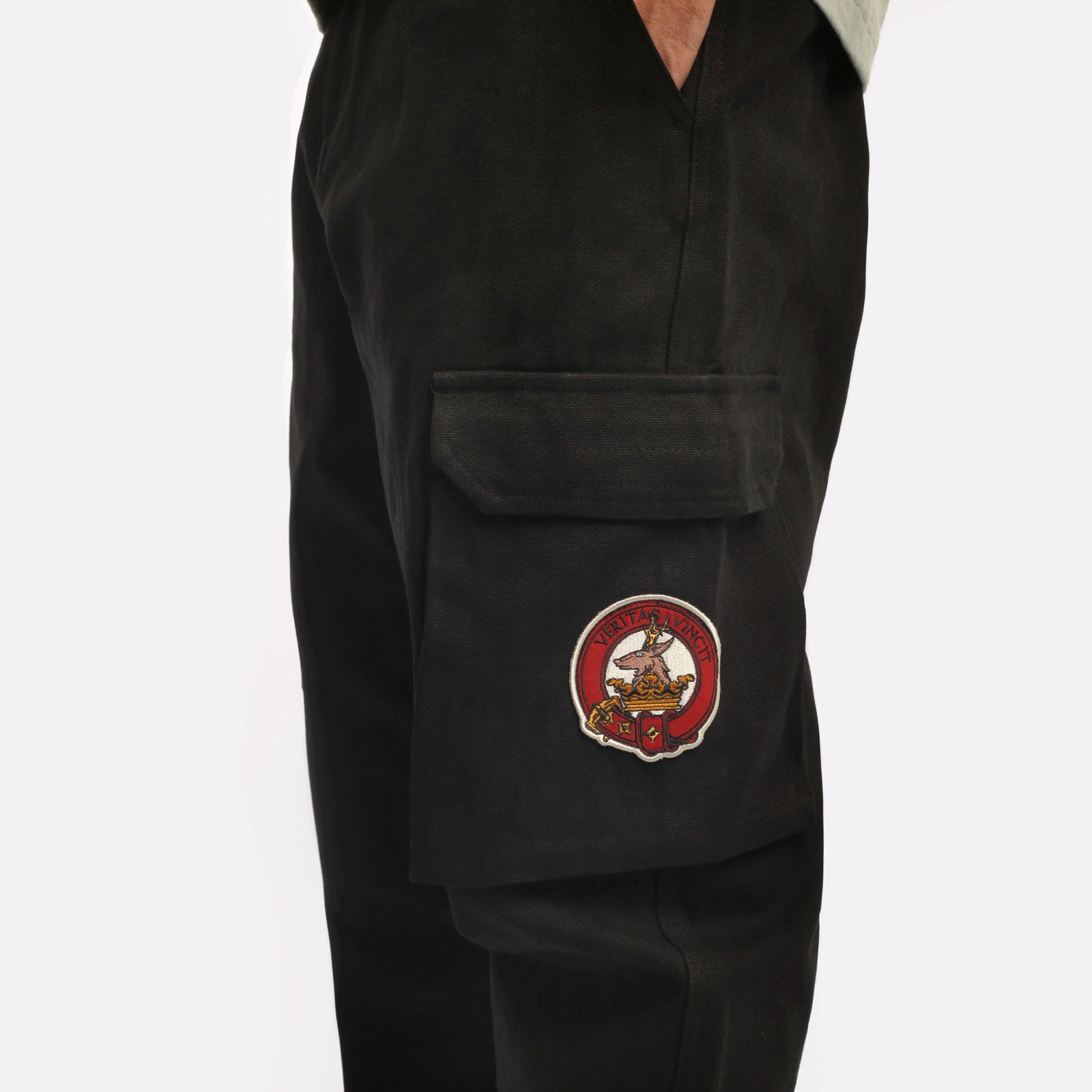 Мужские мужские брюки Butter Goods Butter Goods Marshall Cargo Pants (CARGO PANTS BLACK)  - цена, описание, фото 4
