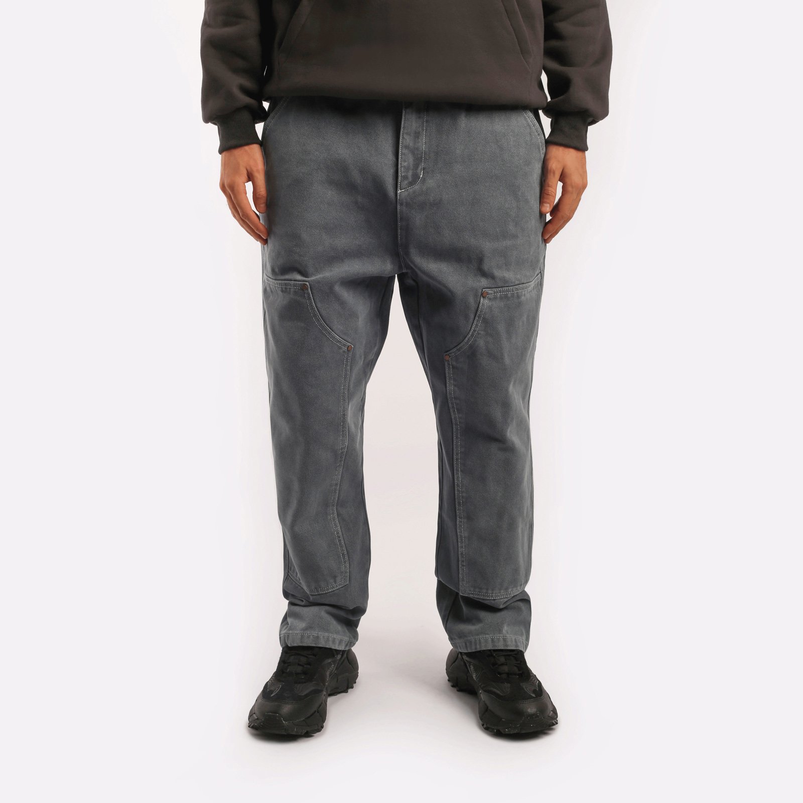 Мужские мужские брюки Butter Goods Butter Goods Knee Pants (Knee Pants Slate) (KNEE PANTS SLATE)  - цена, описание, фото 1