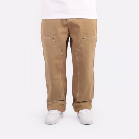 мужские мужские брюки Butter Goods Butter Goods Double Knee Pants Washed Brown (Pants Washed Brown)  