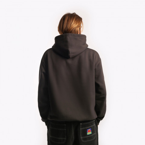 мужская мужская толстовка Butter Goods Butter Goods Zodiac Pullover Hoodie (Hood Washed Black) – фото для каталога
