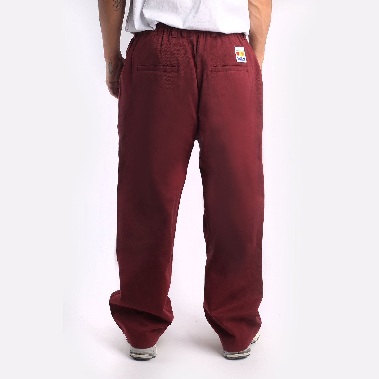 Мужские мужские брюки Butter Goods Butter Goods Wide Leg Pants (Wide Leg Pants Brick) (WIDE LEG PANTS BRICK)  - цена, описание, фото 2