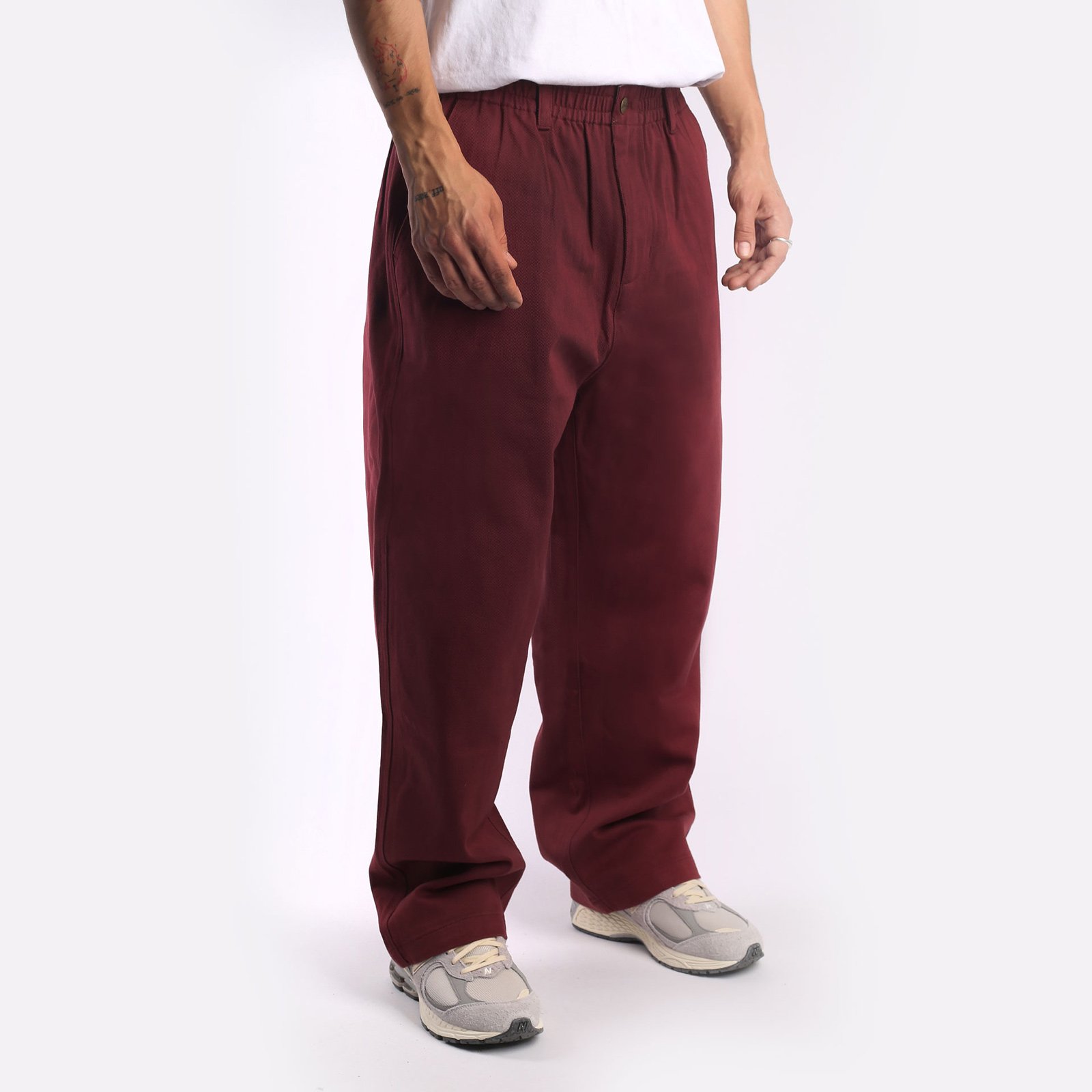 Мужские мужские брюки Butter Goods Butter Goods Wide Leg Pants (Wide Leg Pants Brick) (WIDE LEG PANTS BRICK)  - цена, описание, фото 3