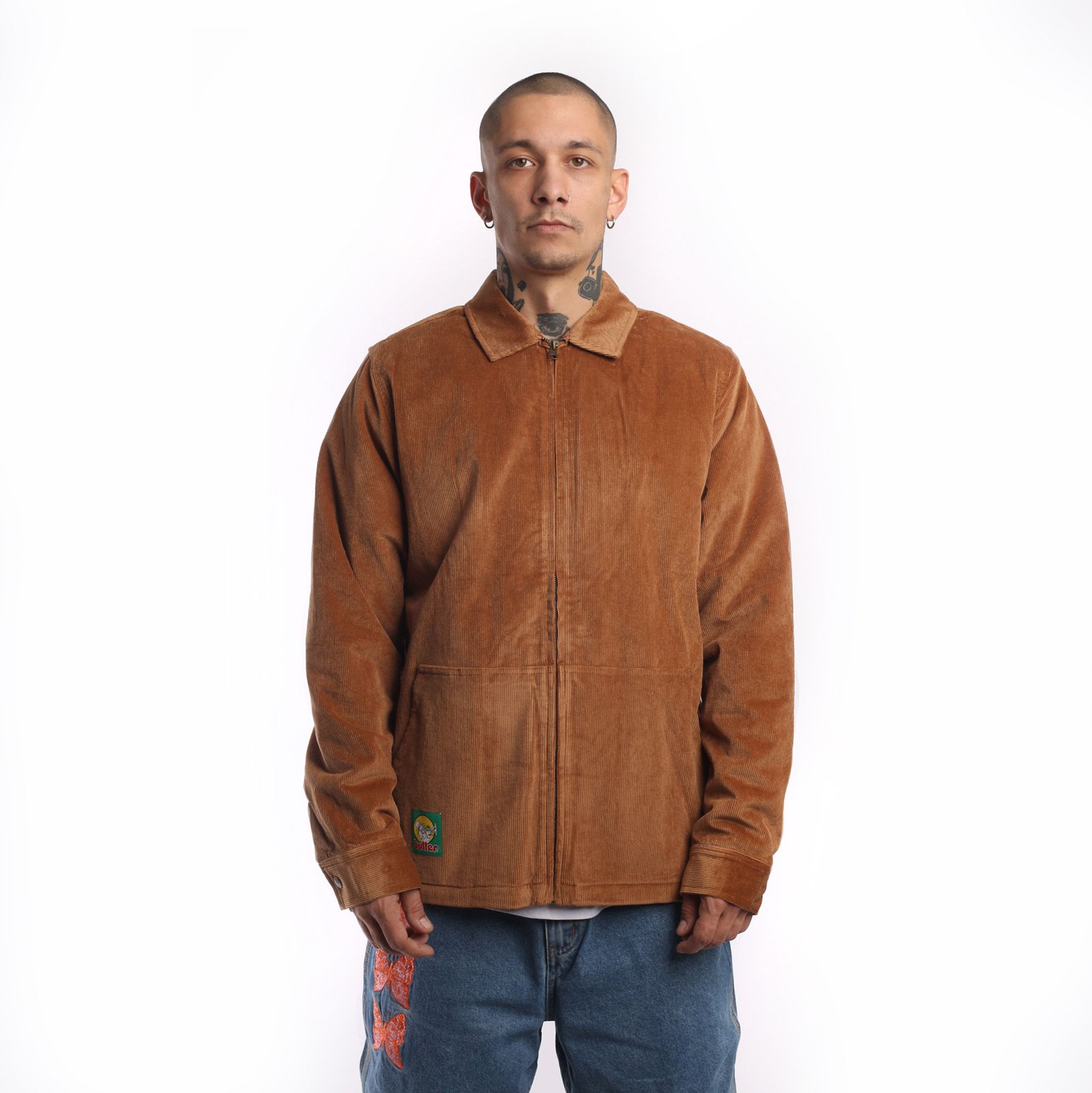 Мужская мужская куртка Butter Goods Butter Goods Brass Corduroy Jacket (Brass Corduroy-rust) (BRASS CORDUROY-RUST)  - цена, описание, фото 1
