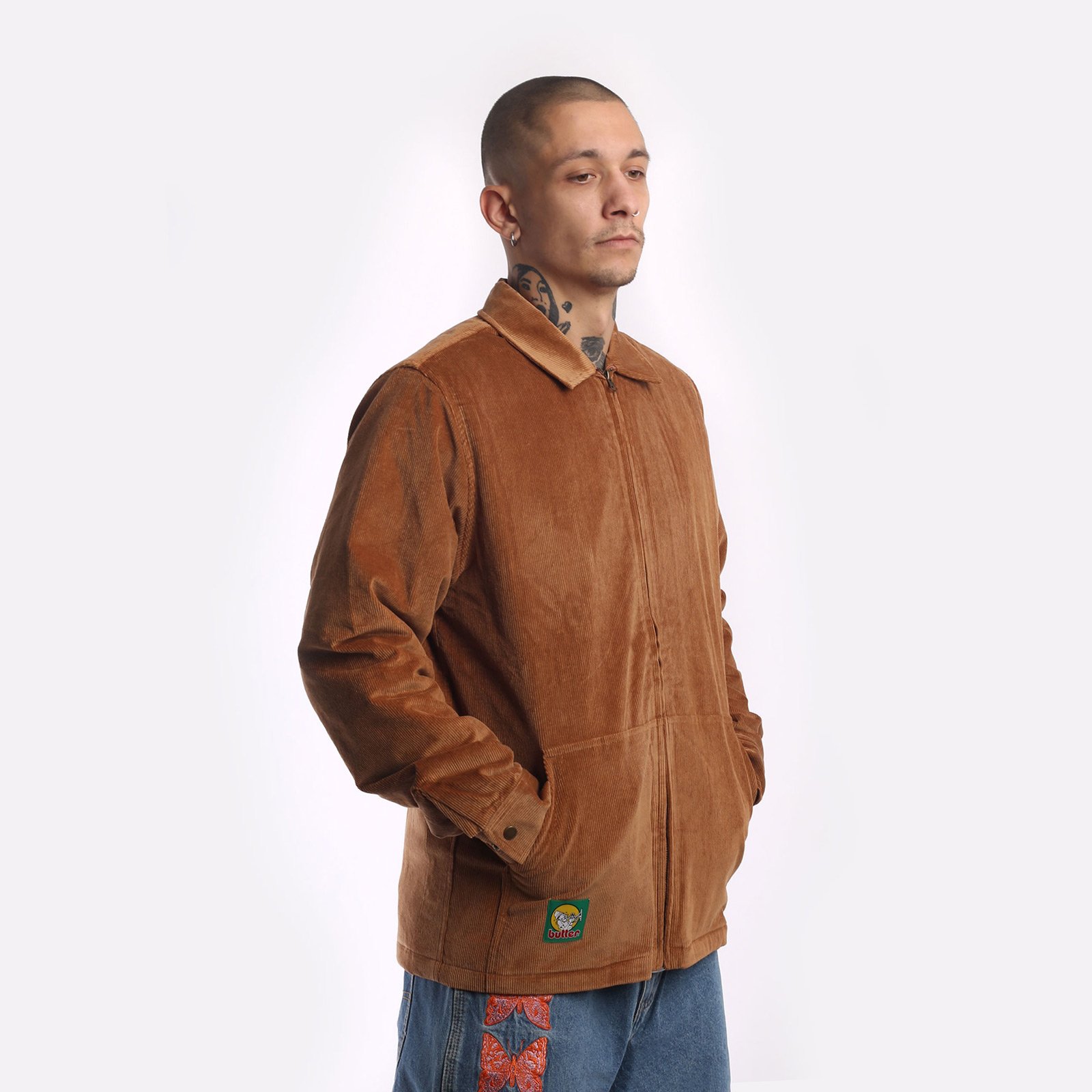 Мужская мужская куртка Butter Goods Butter Goods Brass Corduroy Jacket (Brass Corduroy-rust) (BRASS CORDUROY-RUST)  - цена, описание, фото 3