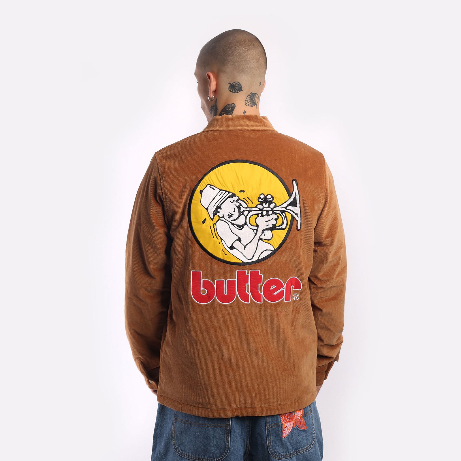 Мужская мужская куртка Butter Goods Butter Goods Brass Corduroy Jacket (Brass Corduroy-rust) (BRASS CORDUROY-RUST)  - цена, описание, фото 2