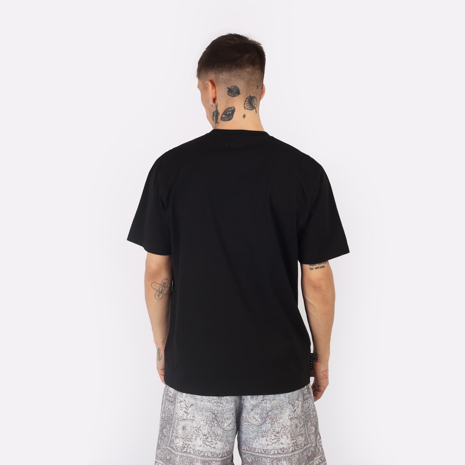 мужская черная футболка Stampd Strike Logo Perfect Tee SLA-M3047TE-BLK - цена, описание, фото 2