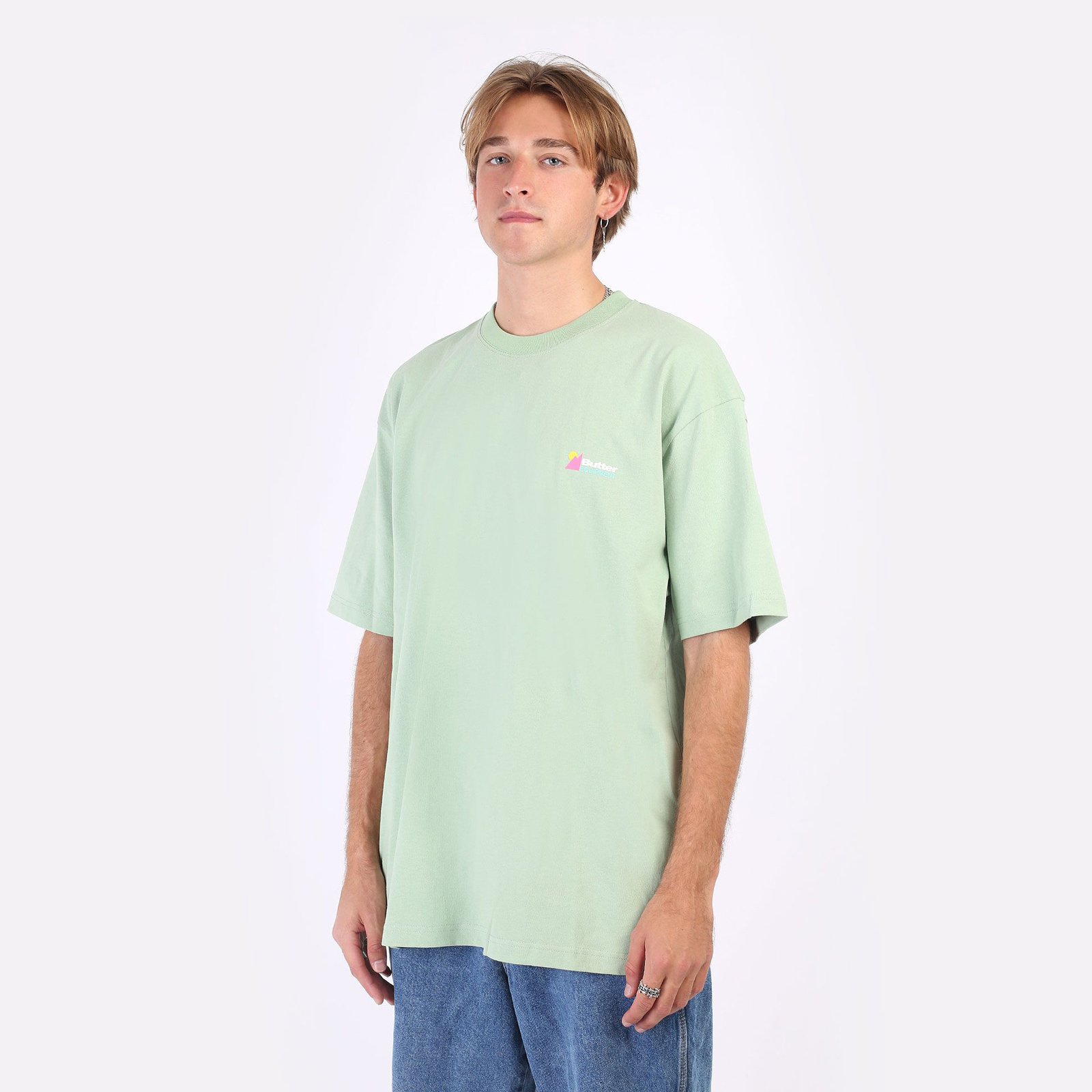 Мужская мужская футболка Butter Goods Butter Goods Equipment Tee (EQUIPMENT-vine) (EQUIPMENT-VINE)  - цена, описание, фото 3