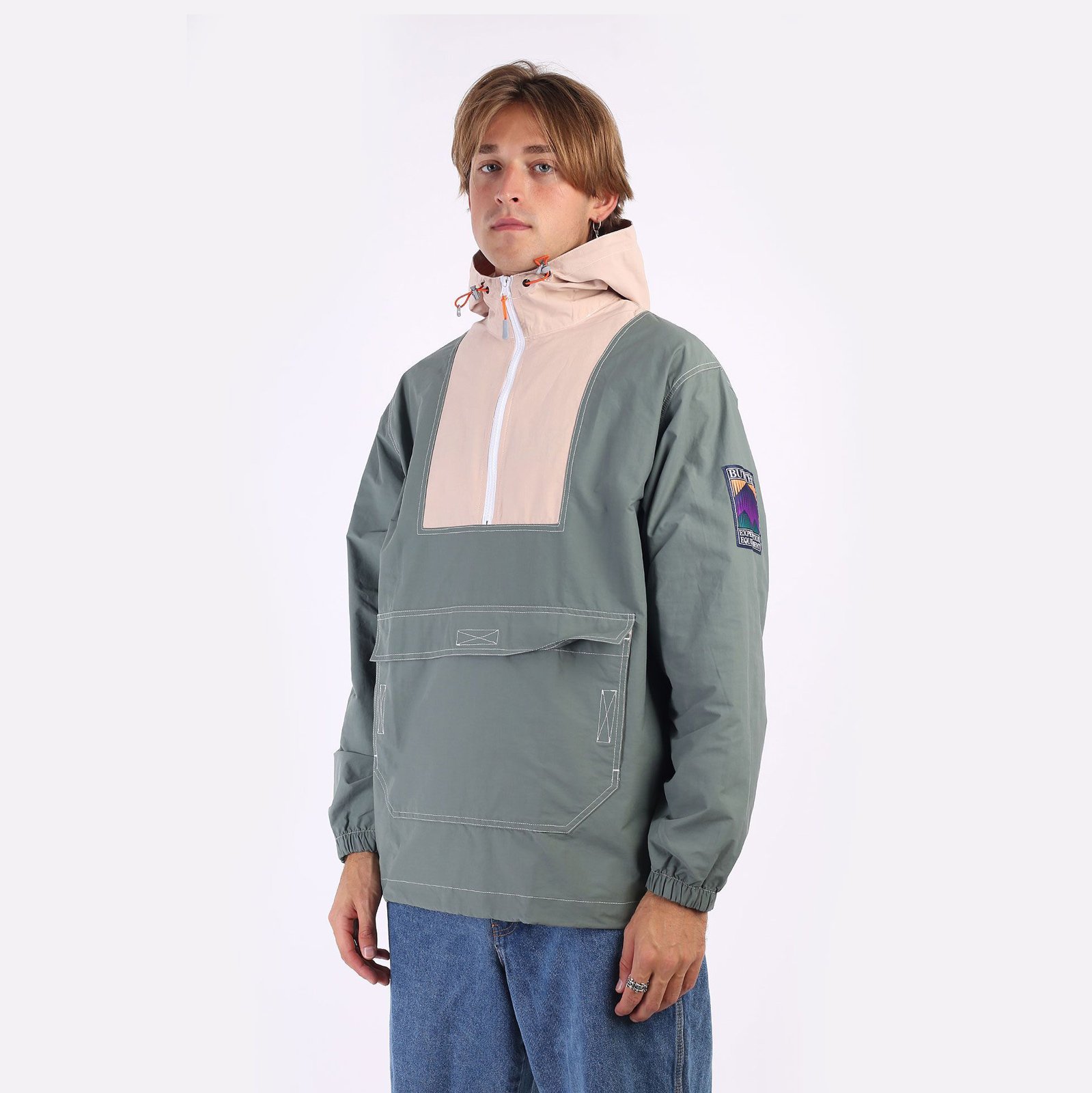 Мужская мужская куртка Butter Goods Butter Goods Summit Jacket (J SUMMIT-sage/khaki) (J SUMMIT-SAGE/KHAKI)  - цена, описание, фото 3