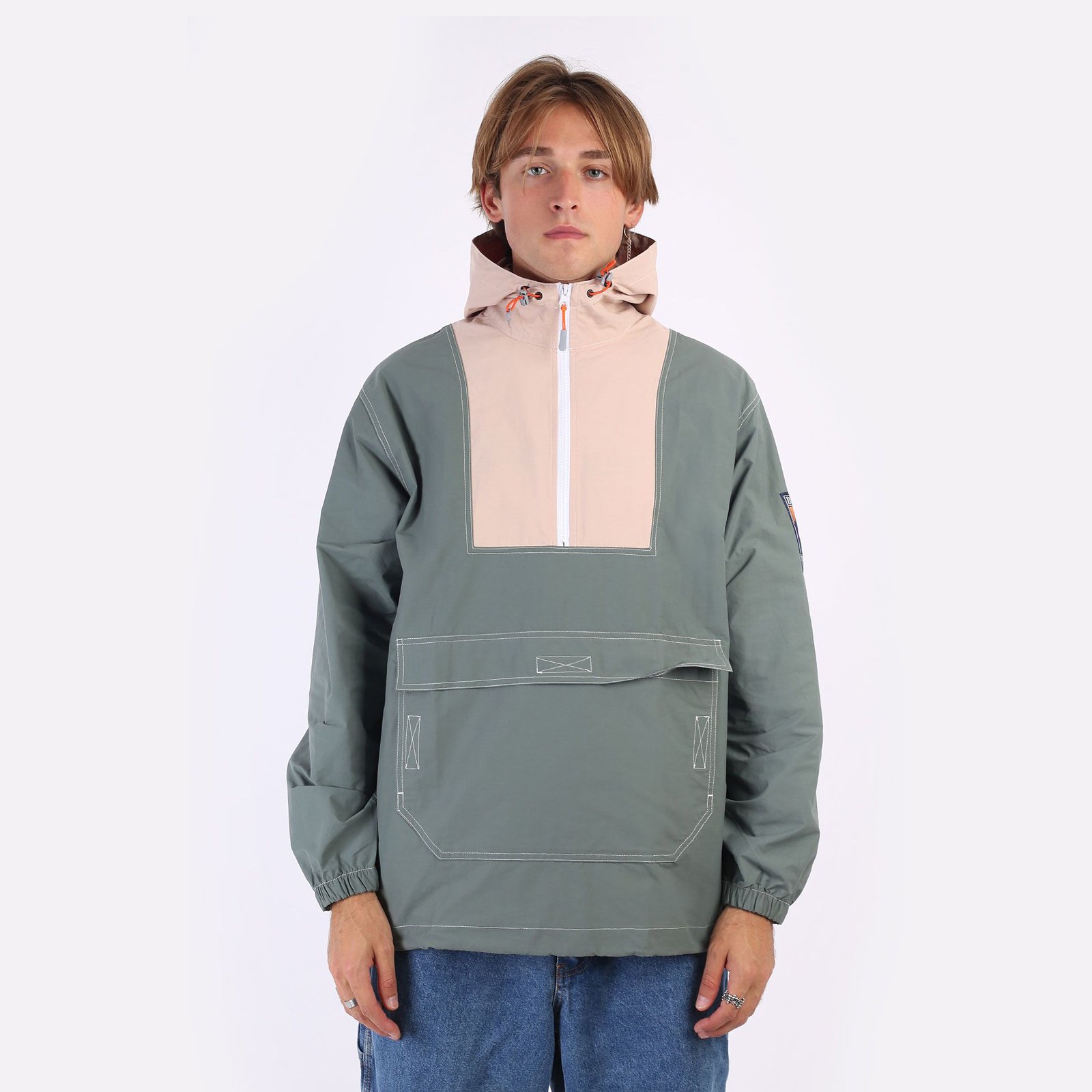 Мужская мужская куртка Butter Goods Butter Goods Summit Jacket (J SUMMIT-sage/khaki) (J SUMMIT-SAGE/KHAKI)  - цена, описание, фото 1