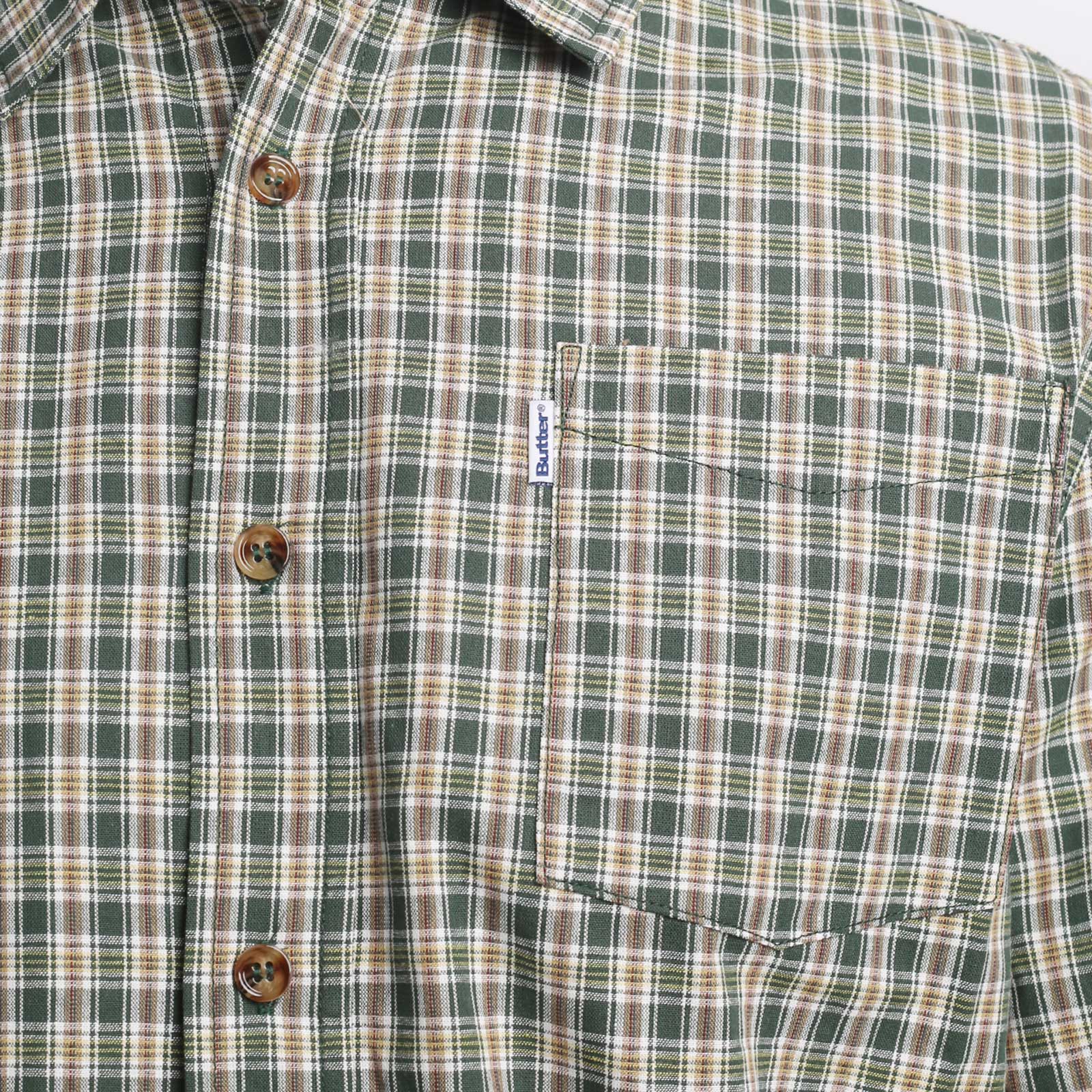 Мужская мужская рубашка Butter Goods Butter Goods Bug Out Longsleeve Shirt (Bug out l/s-green) (BUG OUT L/S-GREEN)  - цена, описание, фото 5