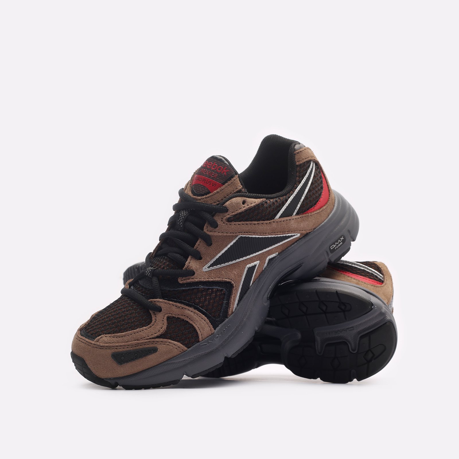 мужские коричневые кроссовки Reebok RBK Premier Road Plus VI 100074093 - цена, описание, фото 2