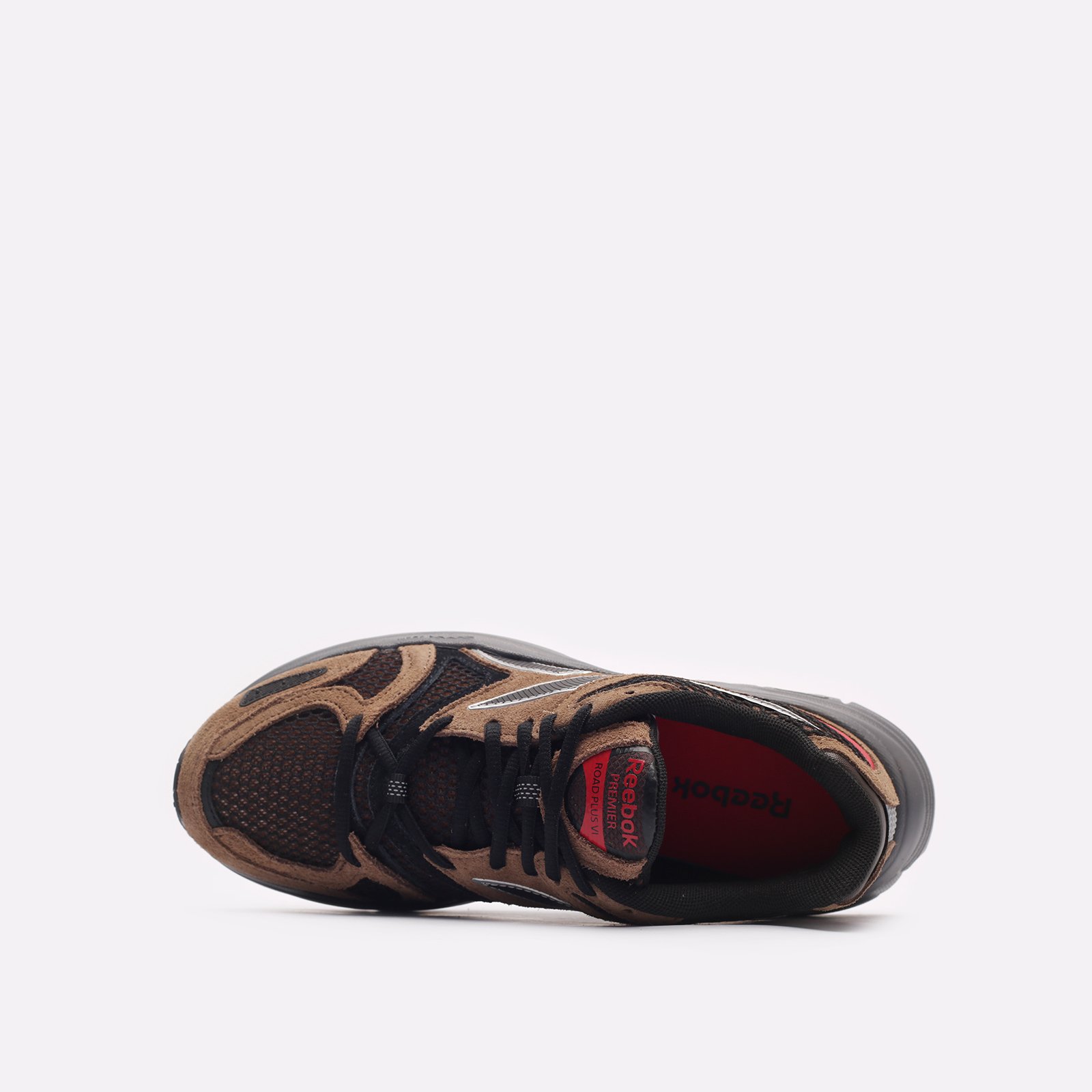 мужские коричневые кроссовки Reebok RBK Premier Road Plus VI 100074093 - цена, описание, фото 6