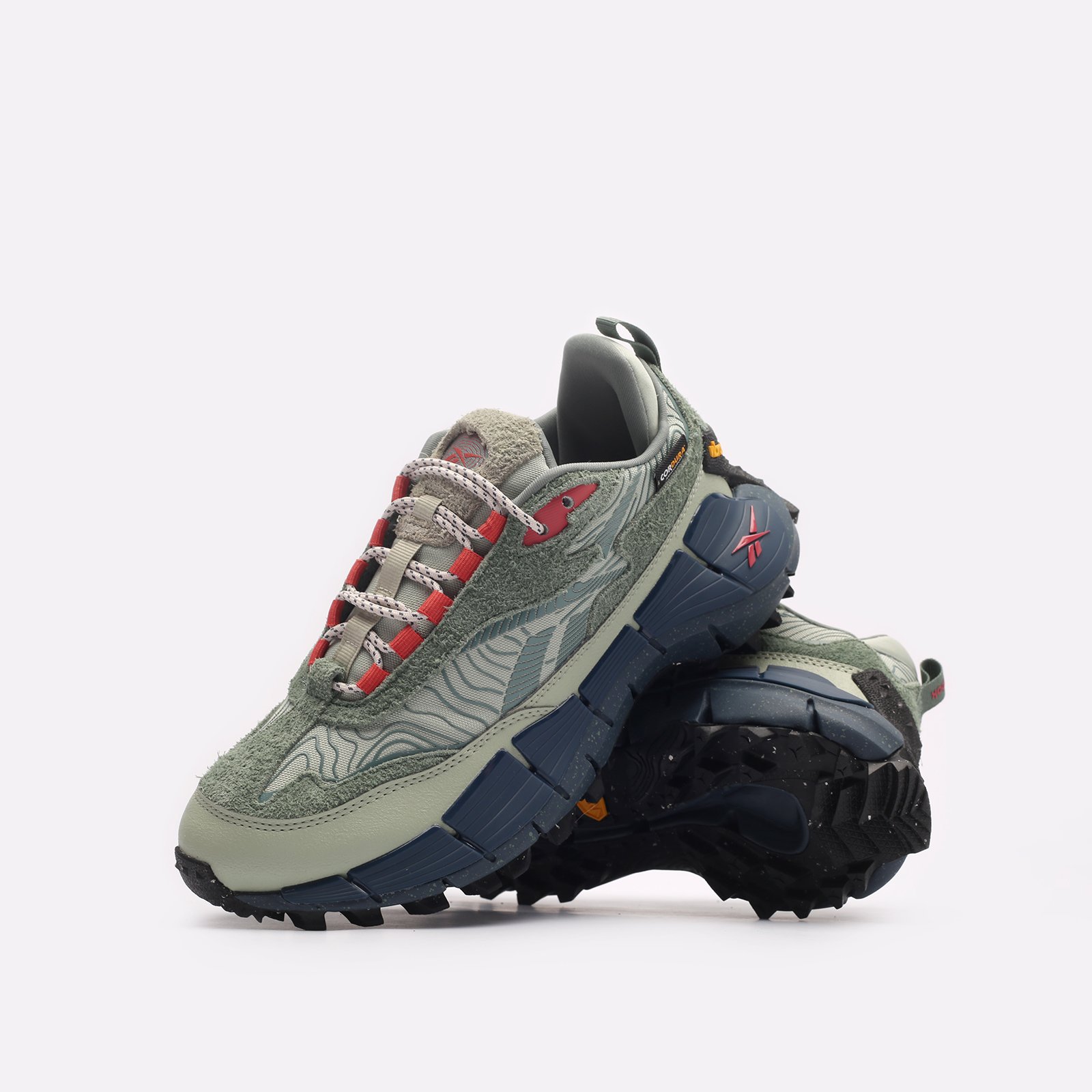 мужские зеленые кроссовки Reebok Zig Kinetica 2.5 Edge 100074670 - цена, описание, фото 2