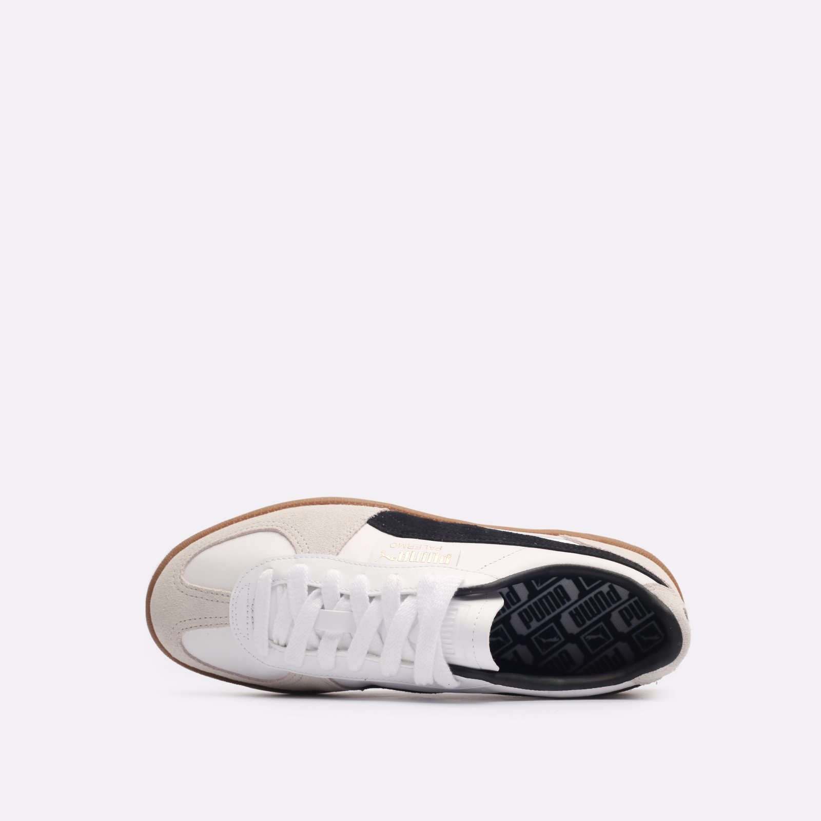 мужские белые кроссовки PUMA Palermo Lth 39646401 - цена, описание, фото 6