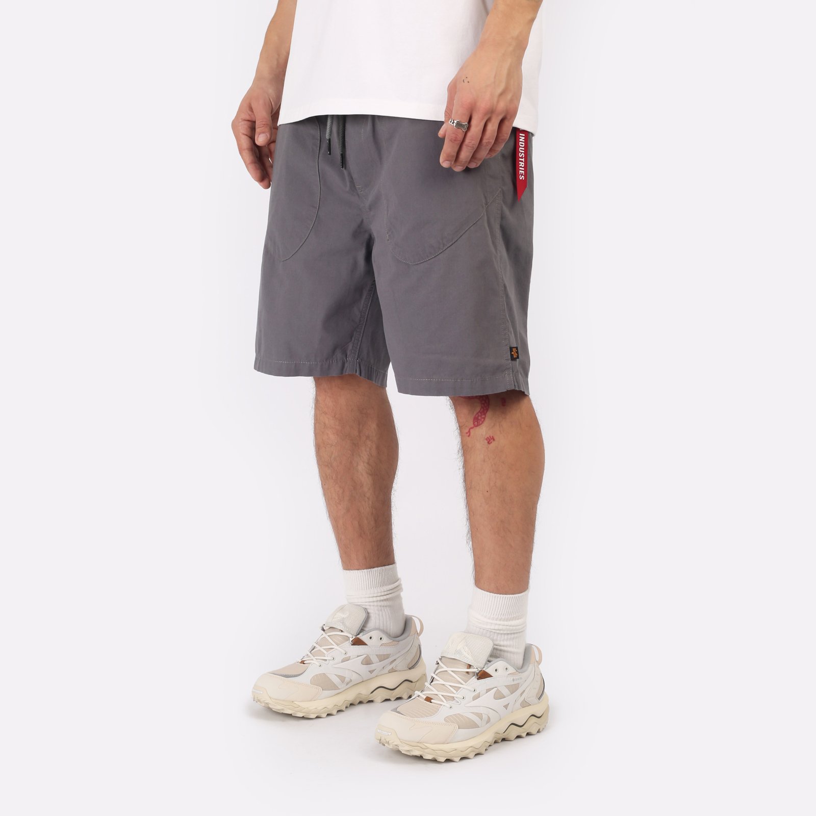 Мужские шорты Alpha Industries Deck Short (MBD54000CO-aircraft gray)  - цена, описание, фото 3