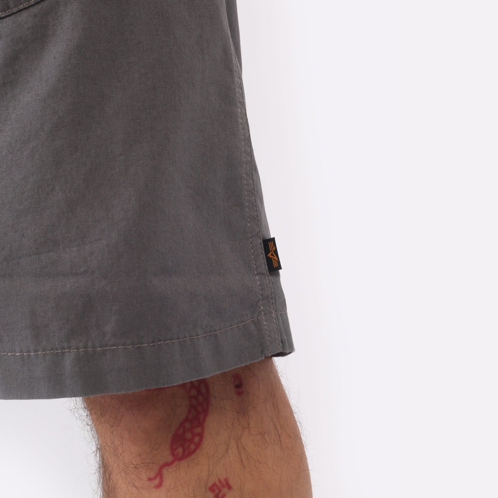 Мужские шорты Alpha Industries Deck Short (MBD54000CO-aircraft gray)  - цена, описание, фото 5