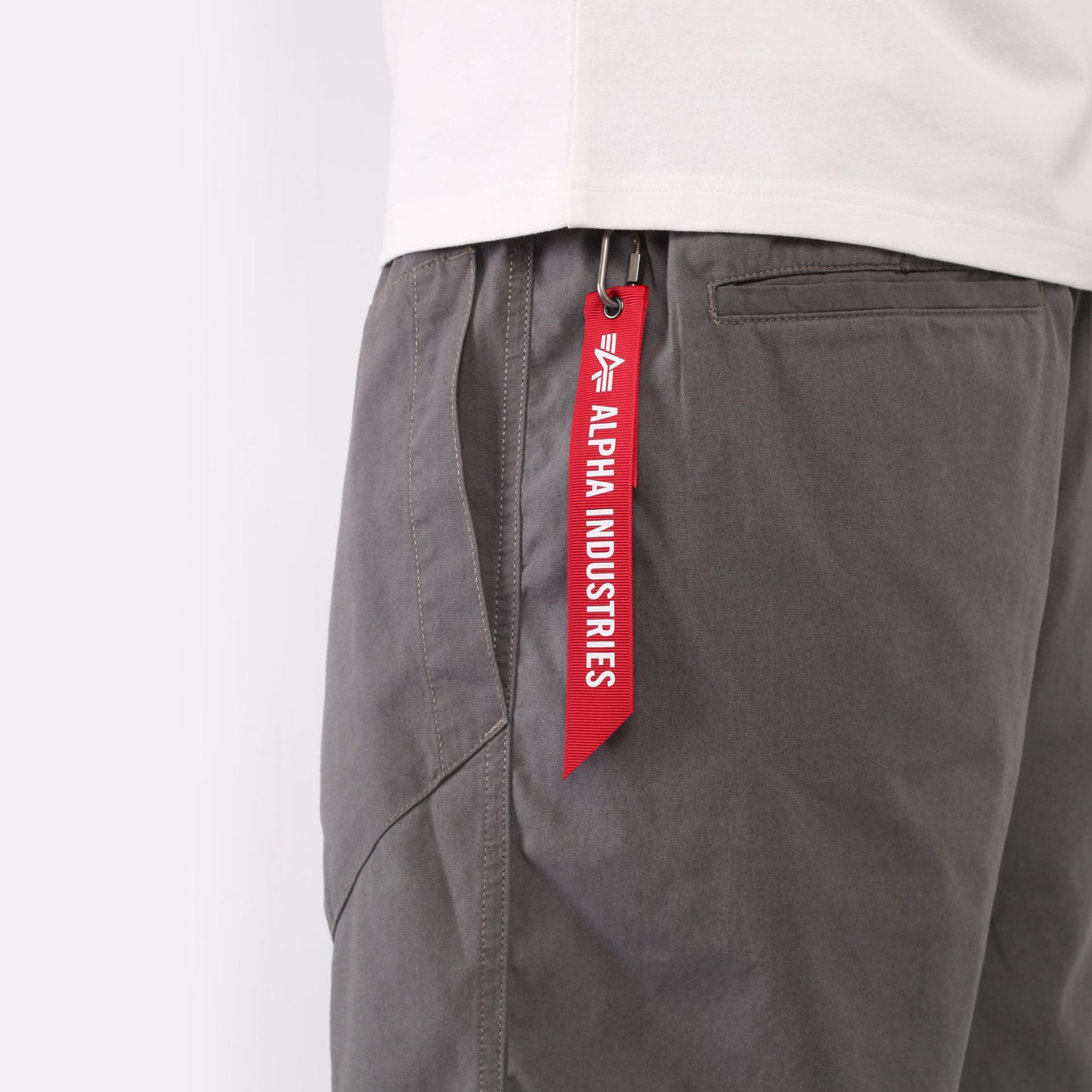 Мужские шорты Alpha Industries Deck Short (MBD54000CO-aircraft gray)  - цена, описание, фото 4