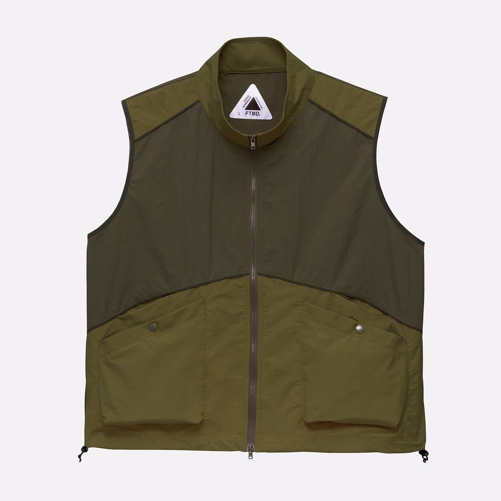 Мужской жилет Futuremade Studio Two-Tone Vest (SS24-VST-039-OL)  - цена, описание, фото 1
