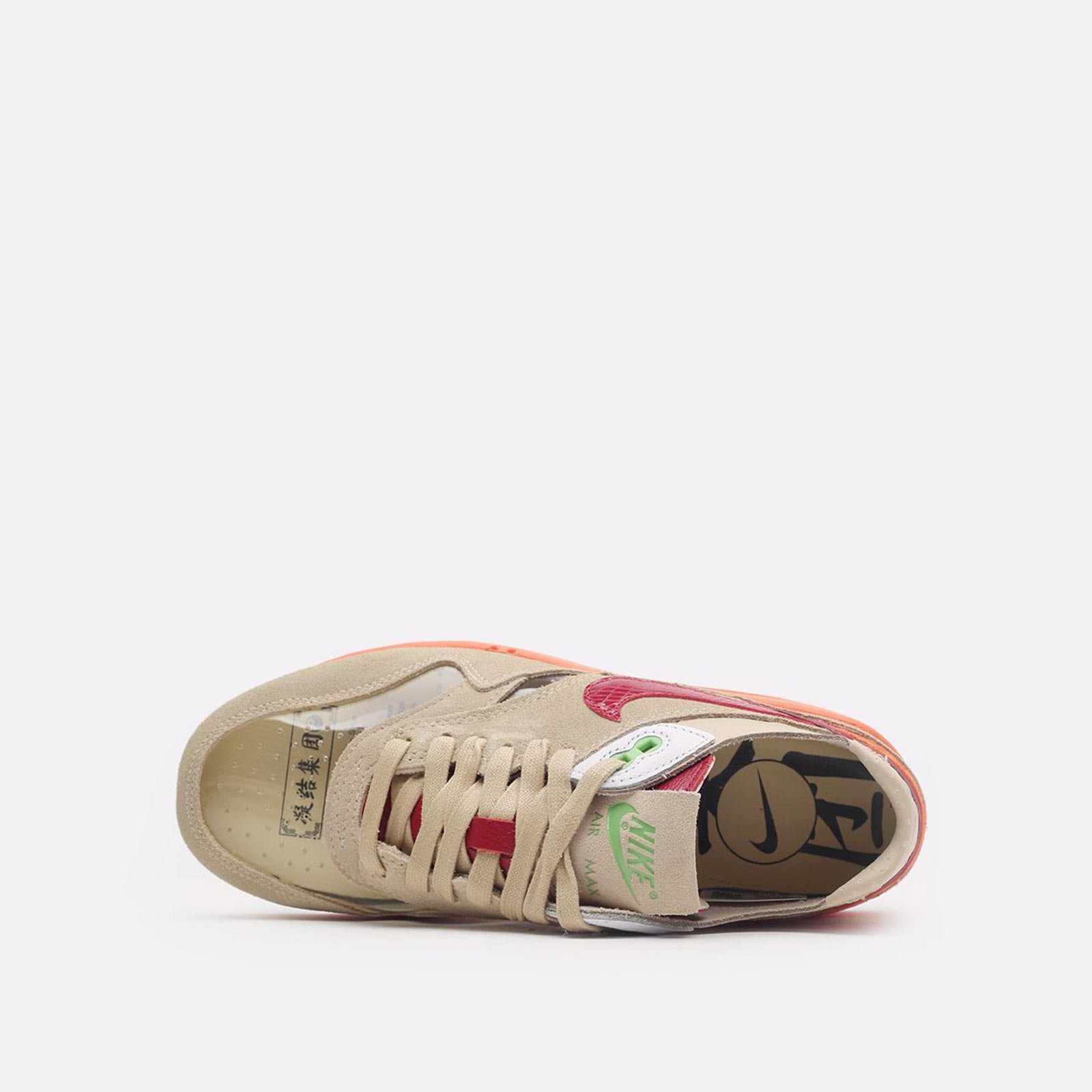Мужские кроссовки Nike x Clot Air Max 1 “Kiss of Death” (DD1870-100)  - цена, описание, фото 6