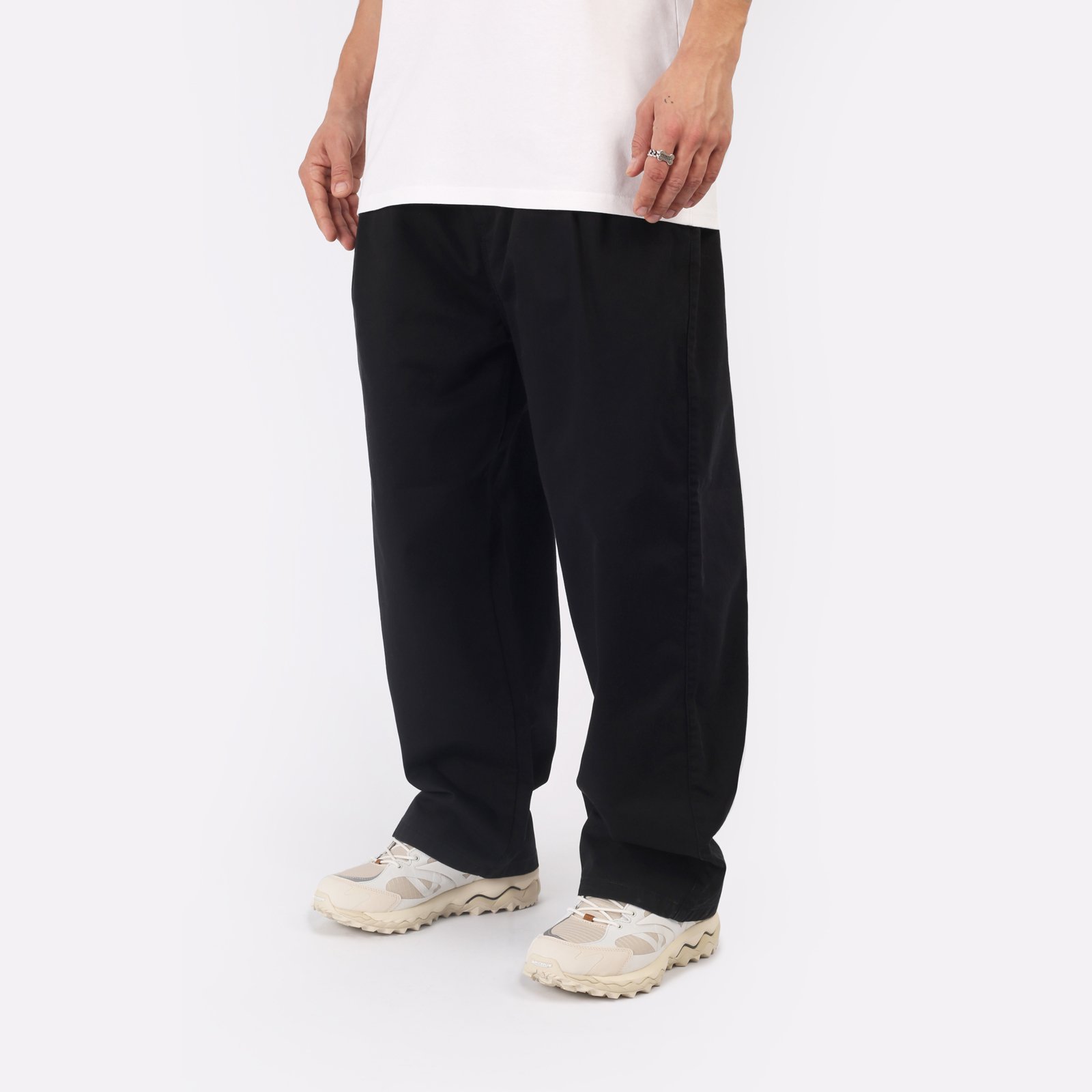 мужские черные брюки Carhartt WIP Marv Pant I033129-black - цена, описание, фото 3
