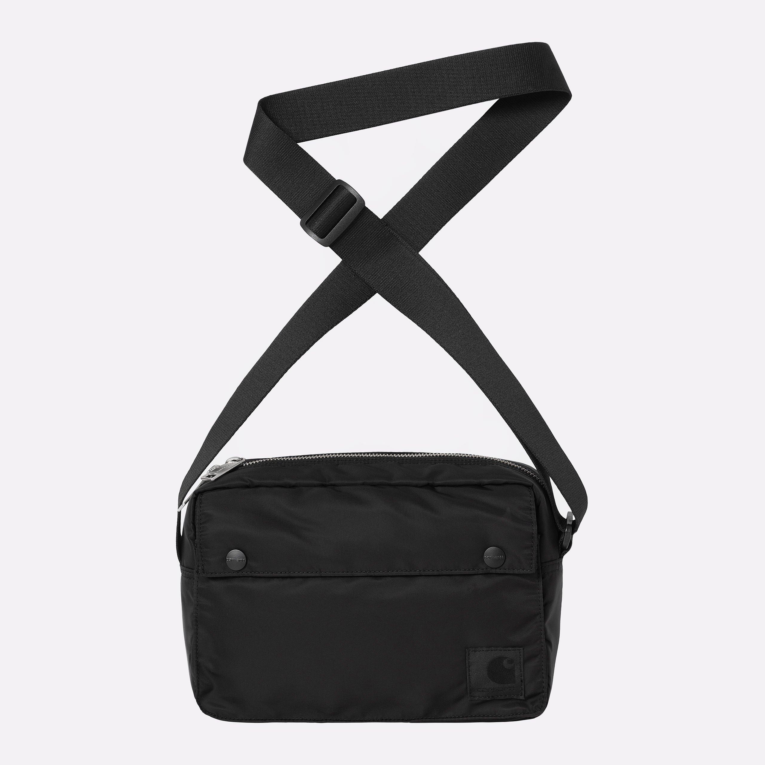  черная сумка Carhartt WIP Otley Shoulder Bag I033097-black - цена, описание, фото 1
