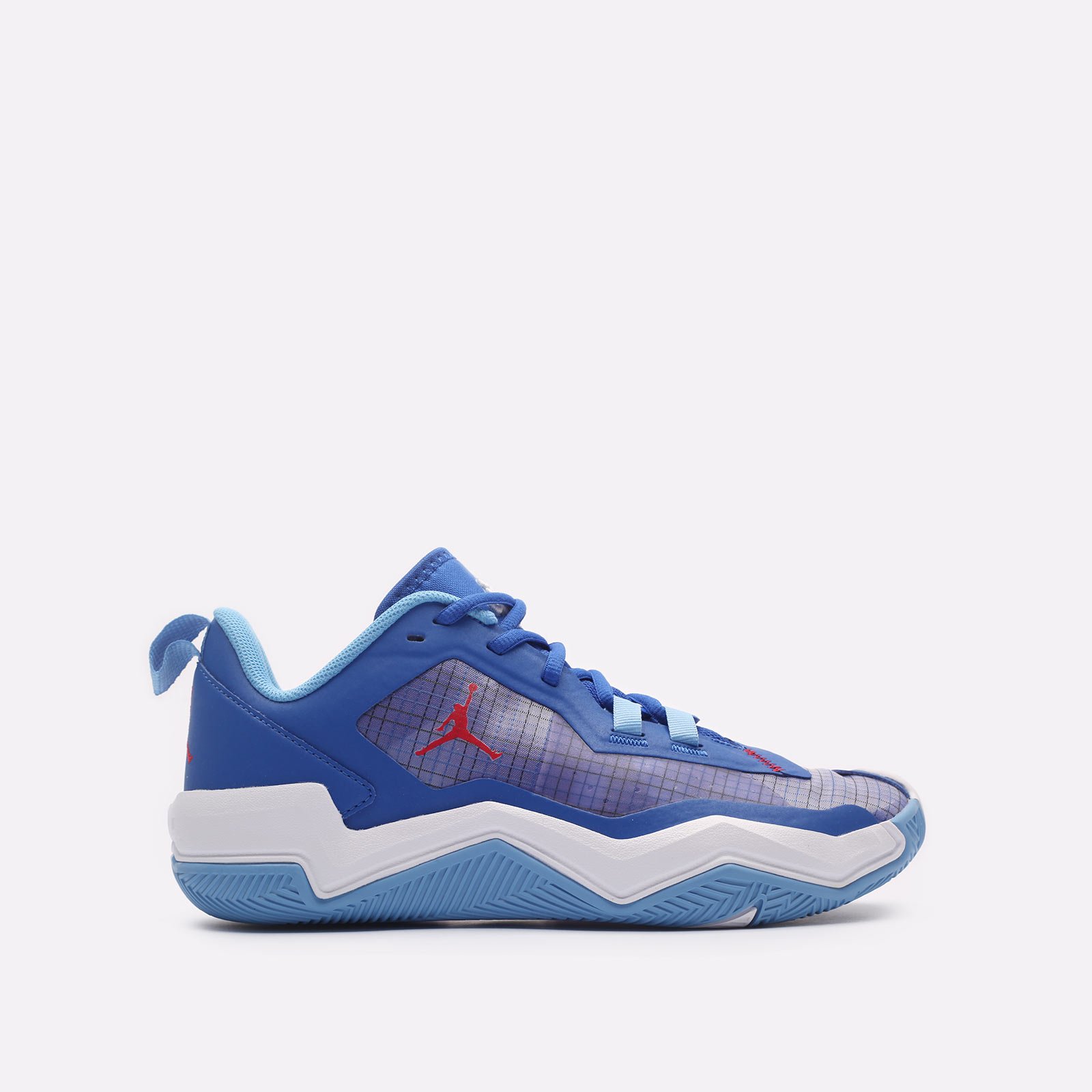 мужские синие баскетбольные кроссовки Jordan One Take 4 DO7193-400 - цена, описание, фото 1