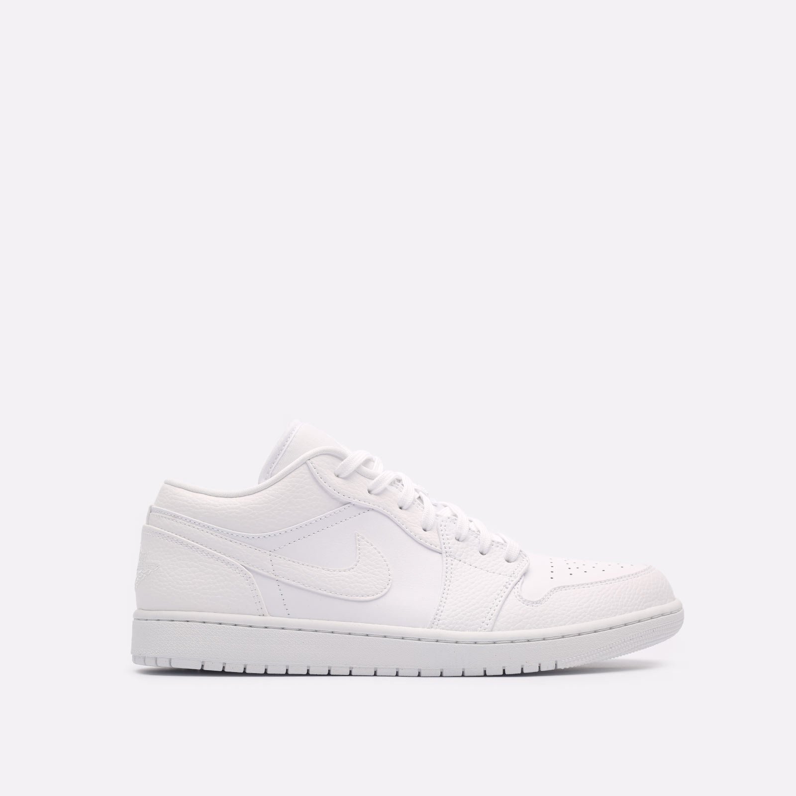 мужские белые кроссовки Jordan 1 Low 553558-130 - цена, описание, фото 1