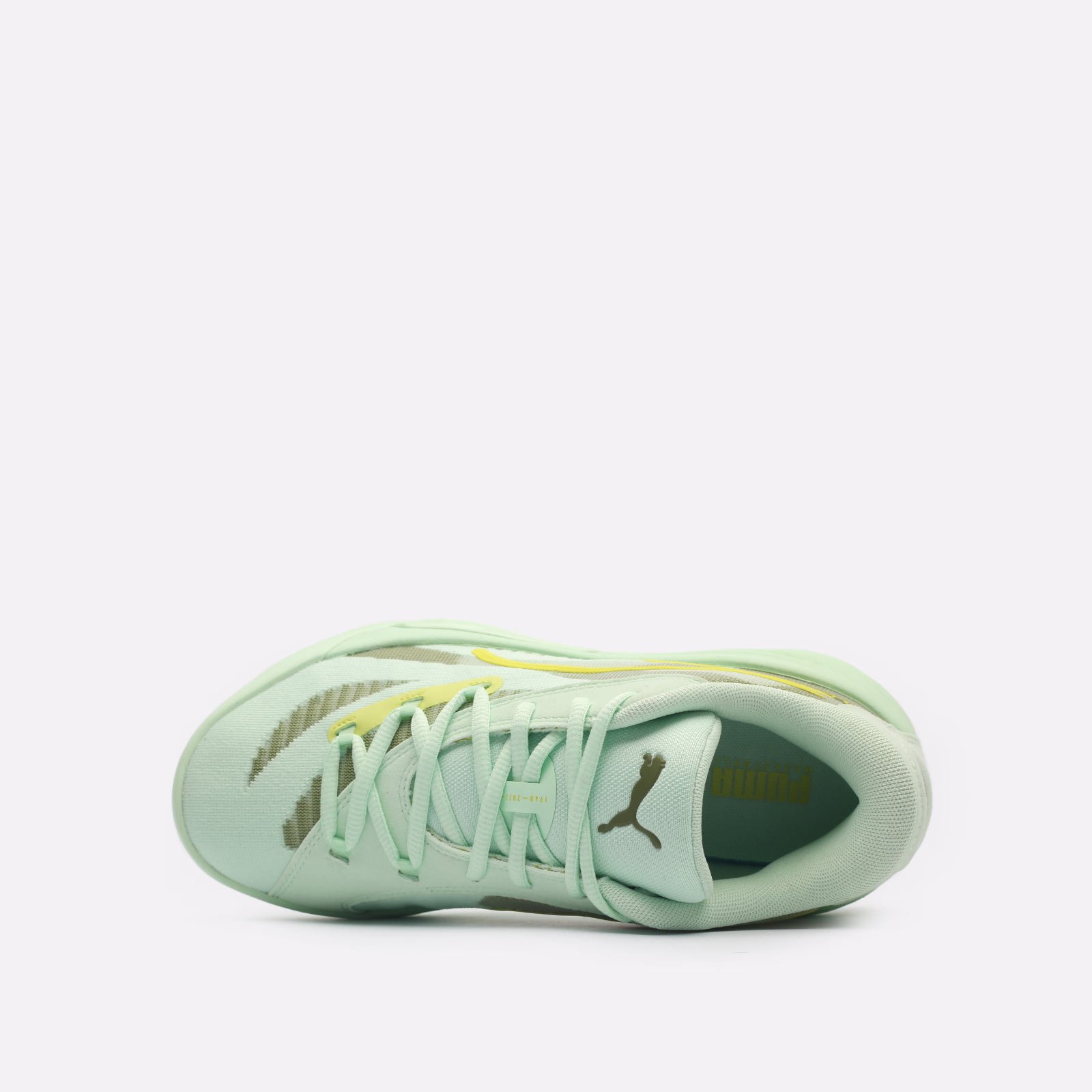 мужские зеленые баскетбольные кроссовки PUMA All-Pro NITRO 37907909 - цена, описание, фото 6