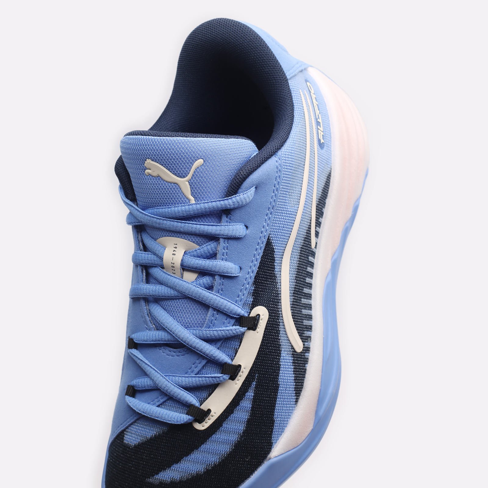 мужские синие баскетбольные кроссовки PUMA All-Pro NITRO 30968801 - цена, описание, фото 7