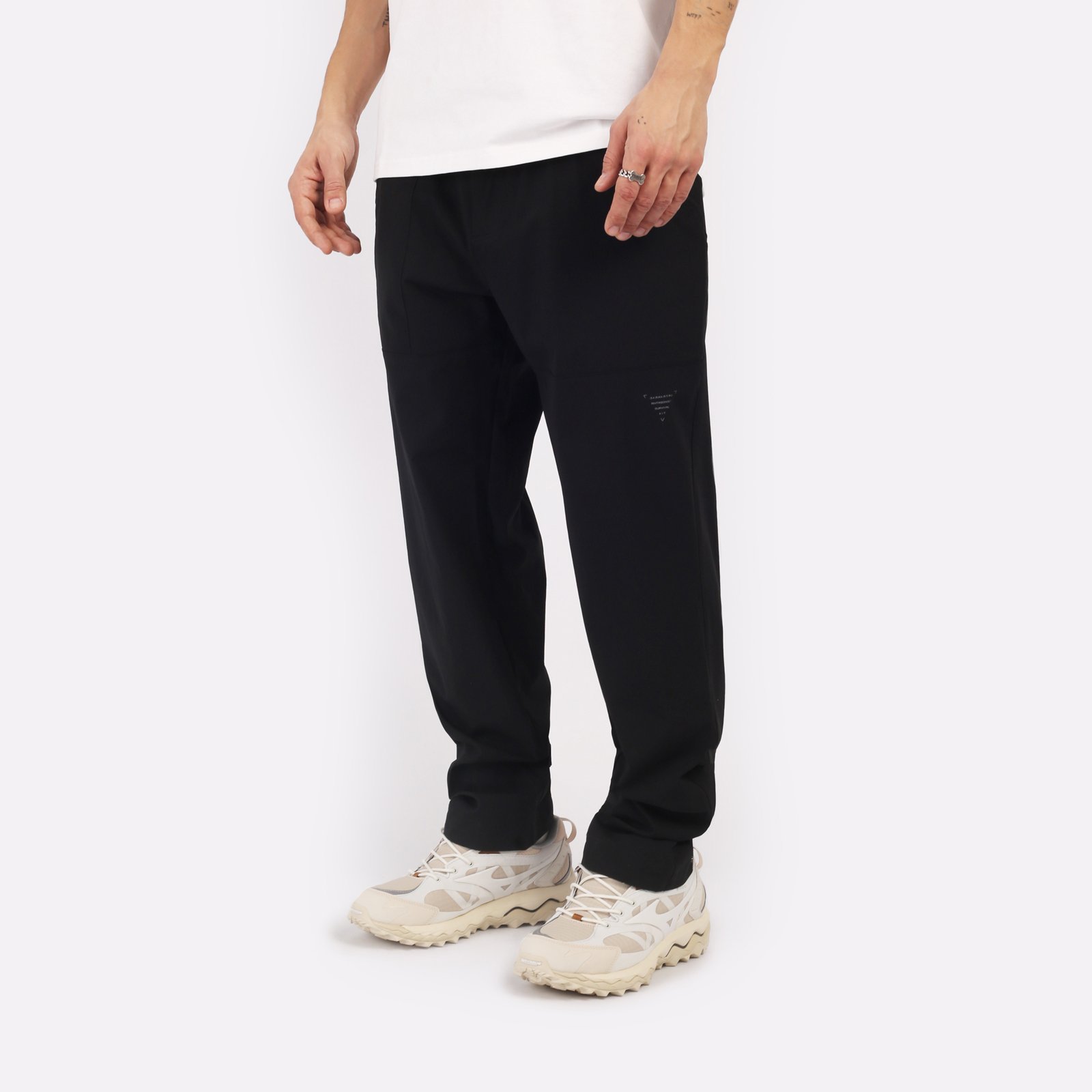 мужские черные брюки KRAKATAU Rm180-1 Rm180-1-чёрный - цена, описание, фото 3