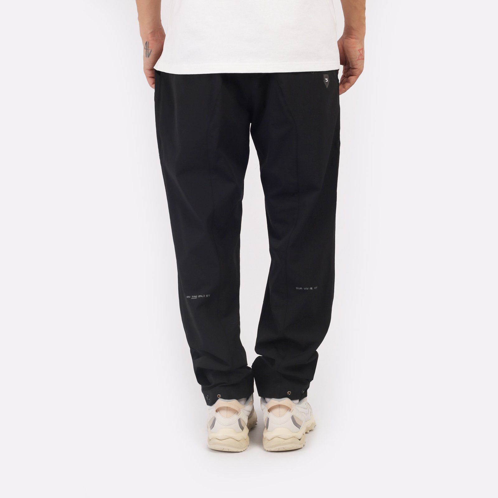 мужские черные брюки KRAKATAU Rm180-1 Rm180-1-чёрный - цена, описание, фото 2