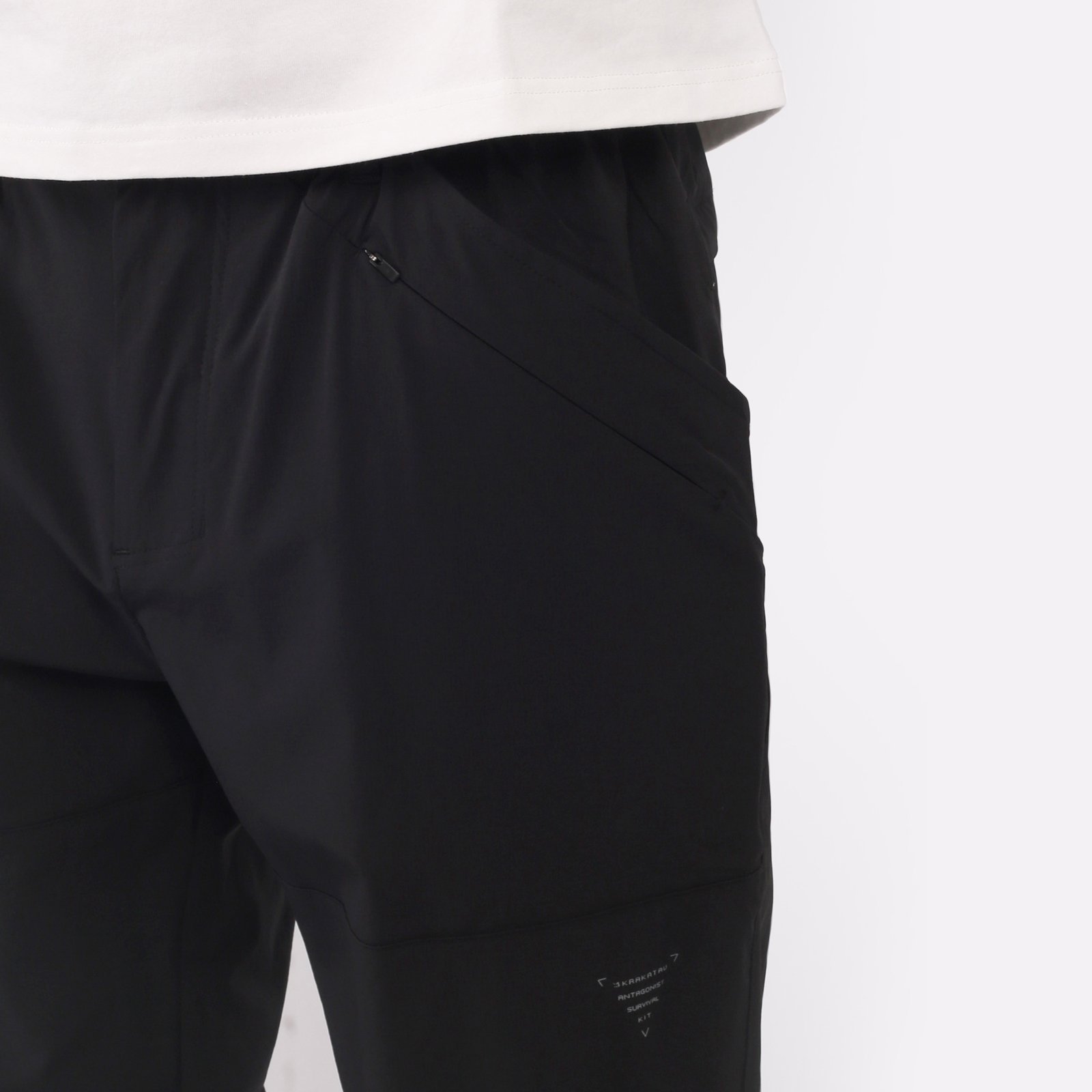 мужские черные брюки KRAKATAU Rm180-1 Rm180-1-чёрный - цена, описание, фото 4