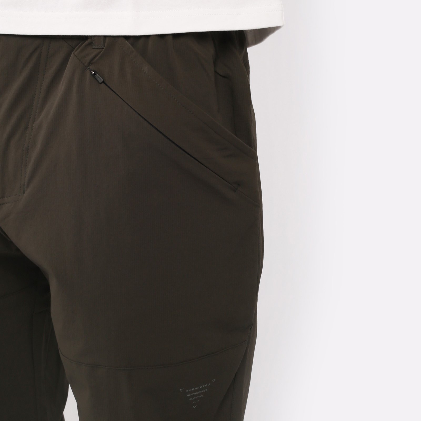 мужские зеленые брюки KRAKATAU Rm180-5 Rm180-5-тем-зел - цена, описание, фото 4