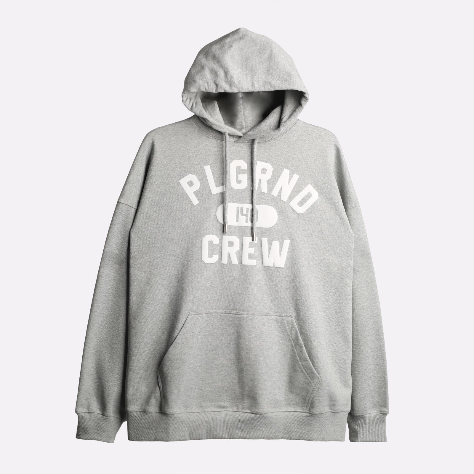 мужская серая толстовка PLAYGROUND Logo Plgrnd-grey-hoodie - цена, описание, фото 1