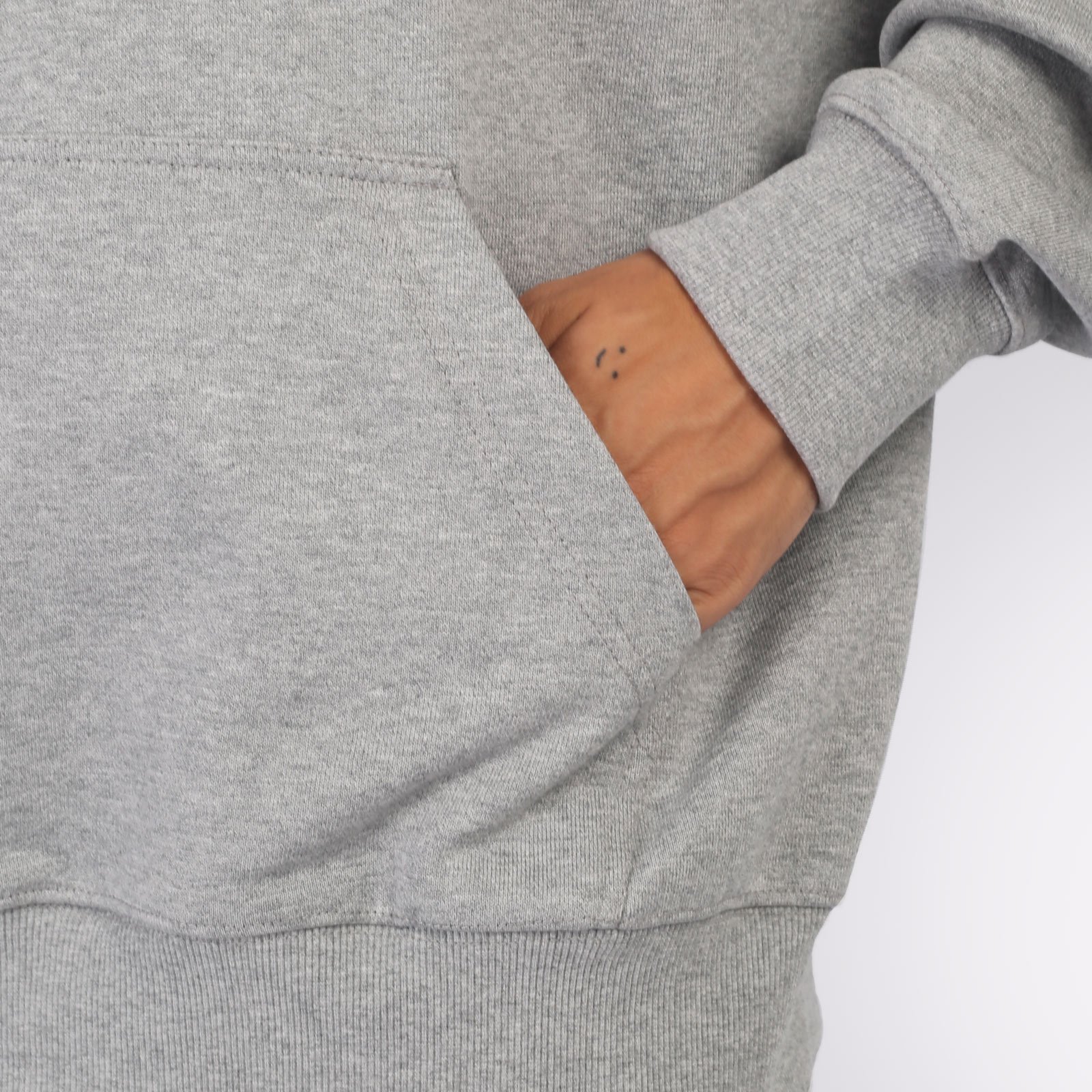Мужская толстовка PLAYGROUND Logo (Plgrnd-grey-hoodie)  - цена, описание, фото 6