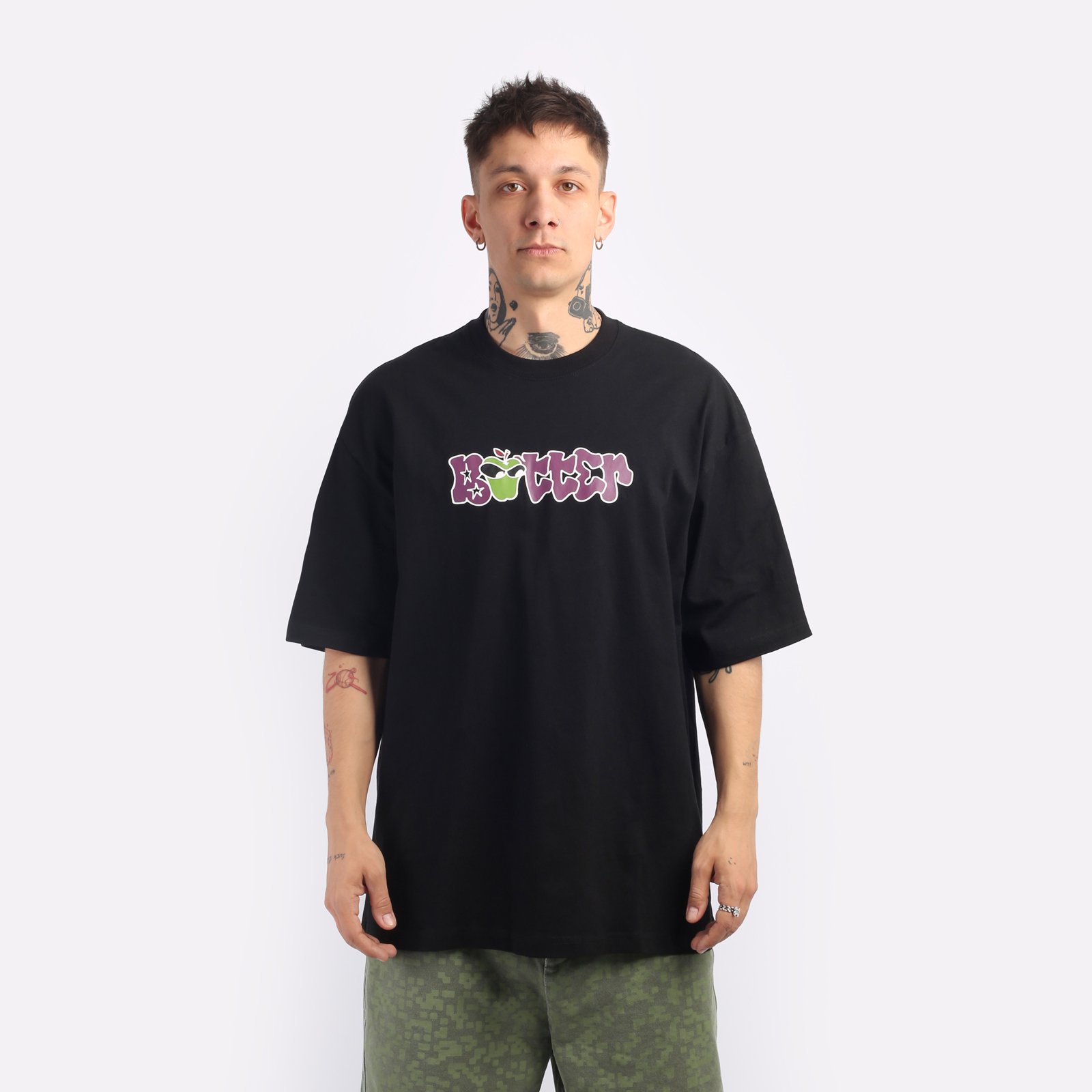 Мужская футболка Butter Goods Big Apple Tee (BGQ1240104)  - цена, описание, фото 1