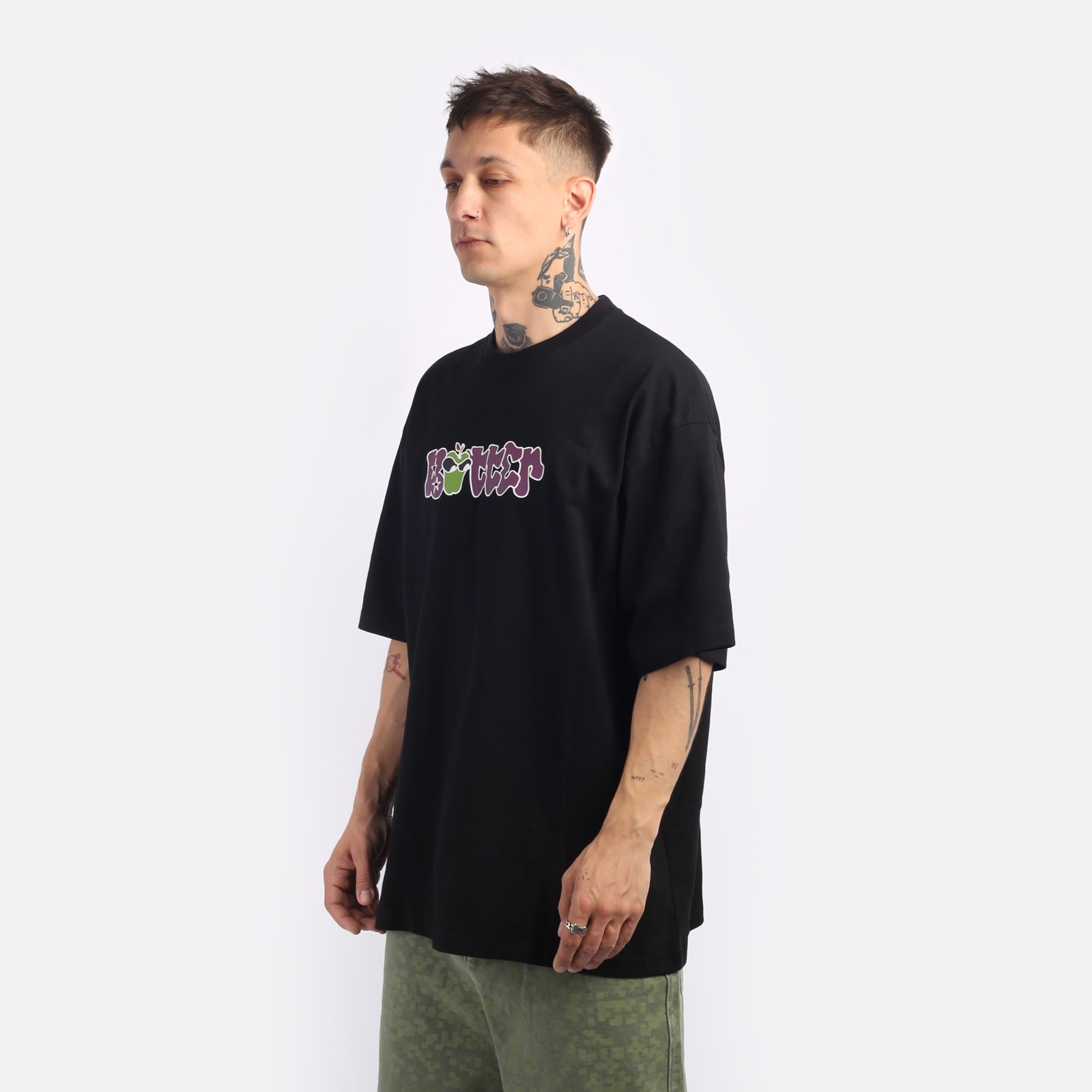 Мужская футболка Butter Goods Big Apple Tee (BGQ1240104)  - цена, описание, фото 3