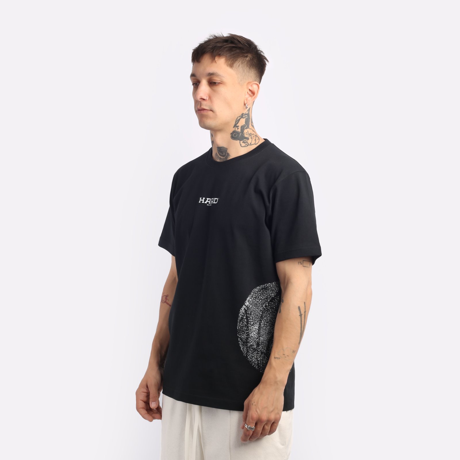 Мужская футболка Hard Hard Tee Ball (Hard-tee-ball-black)  - цена, описание, фото 3