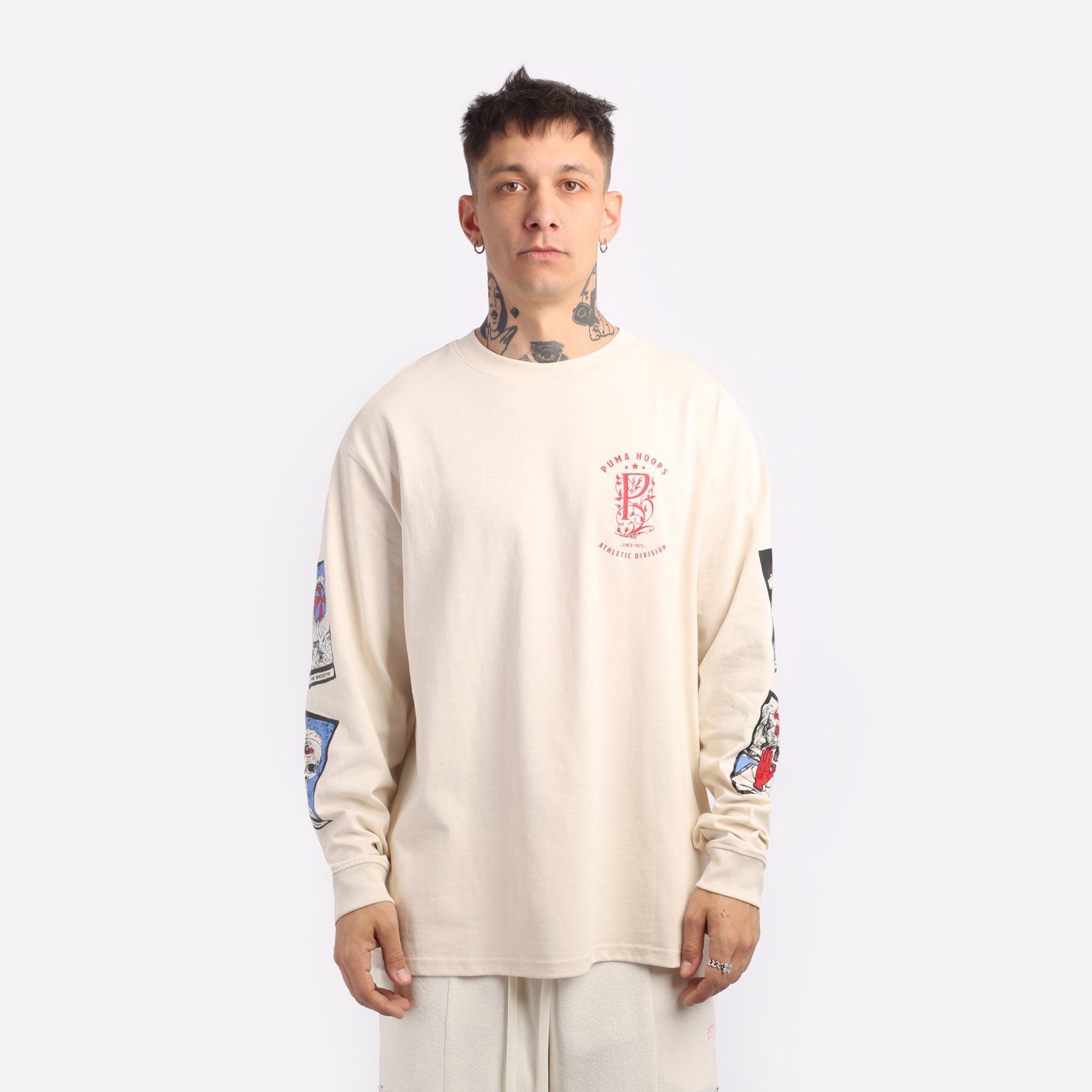 Лонгслив PUMA In Your Cards LS Tee (62477501)  - цена, описание, фото 1