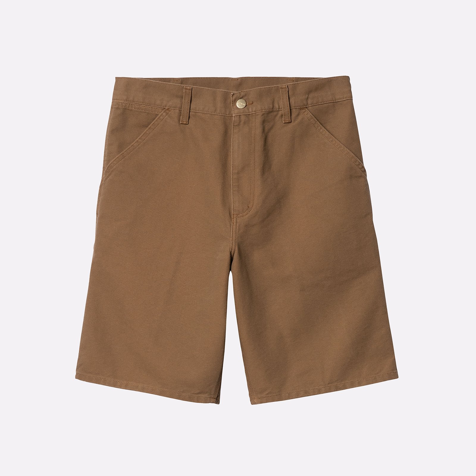 Мужские шорты Carhartt WIP Single Knee Short (I027942-aged canvas)  - цена, описание, фото 1