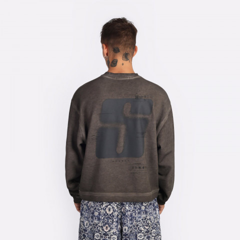 мужская толстовка Stampd S24 Transit Cropped Crew Neck – фото для каталога