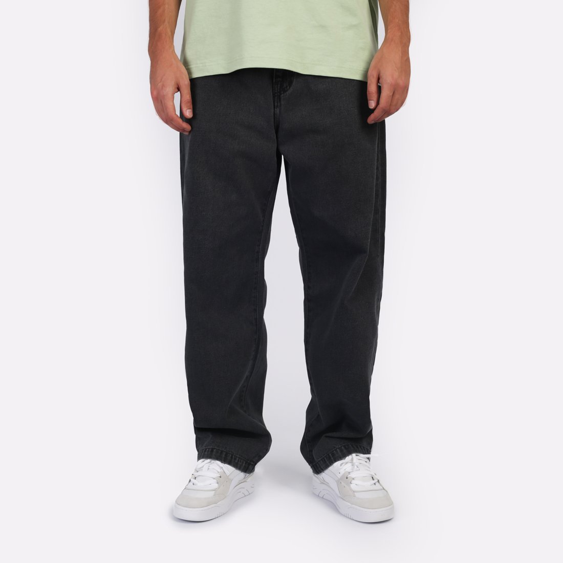 Мужские джинсы Carhartt WIP Landon Pant (I030468-blk heavy stone)  - цена, описание, фото 1