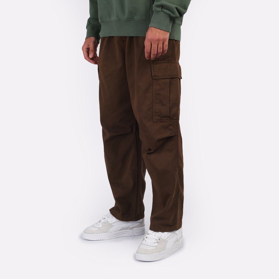 Мужские брюки Carhartt WIP Cole Cargo Pant (I031218-chlt garment dued)  - цена, описание, фото 3