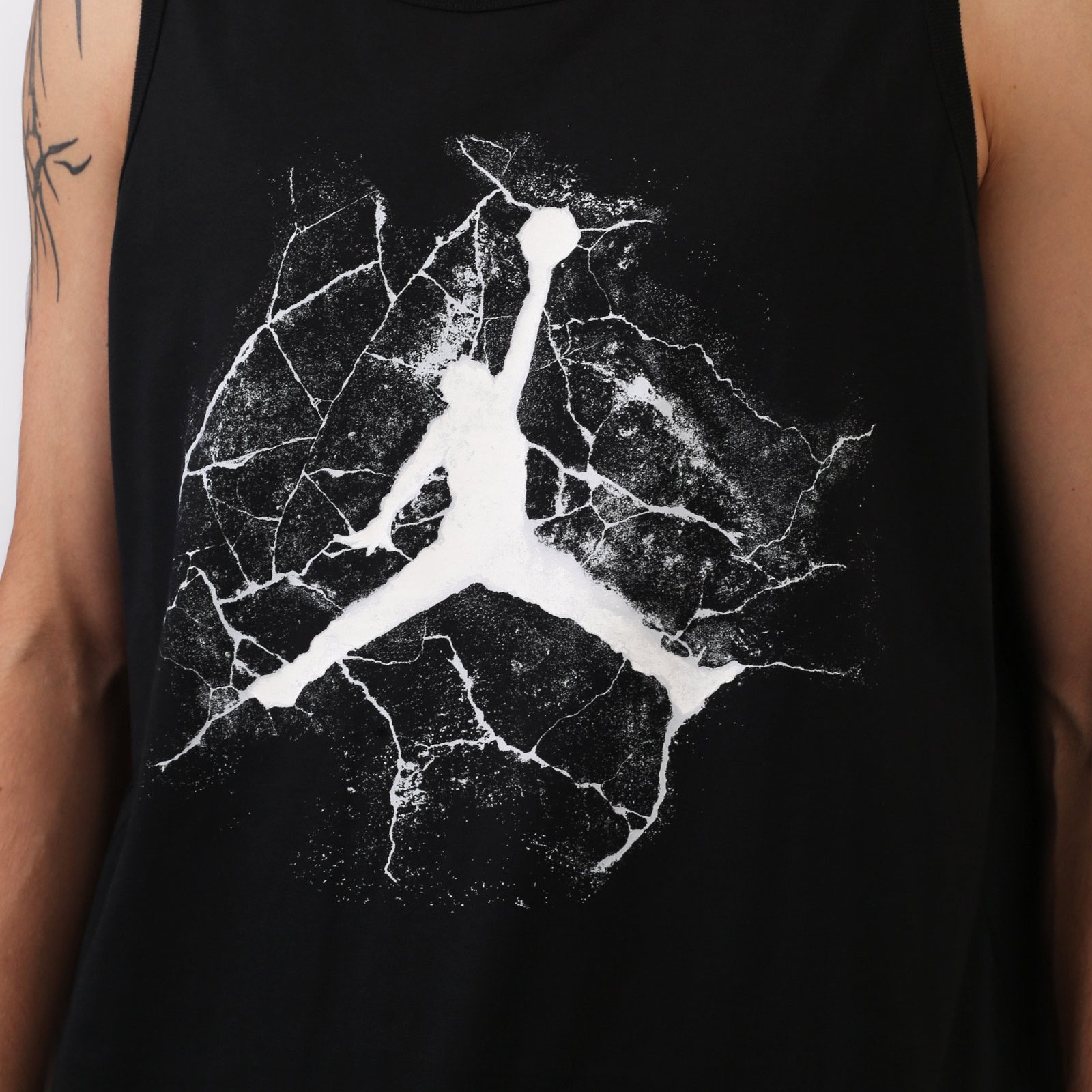 Мужская майка Jordan Cement Slvls Crew (FZ1941-010)  - цена, описание, фото 5