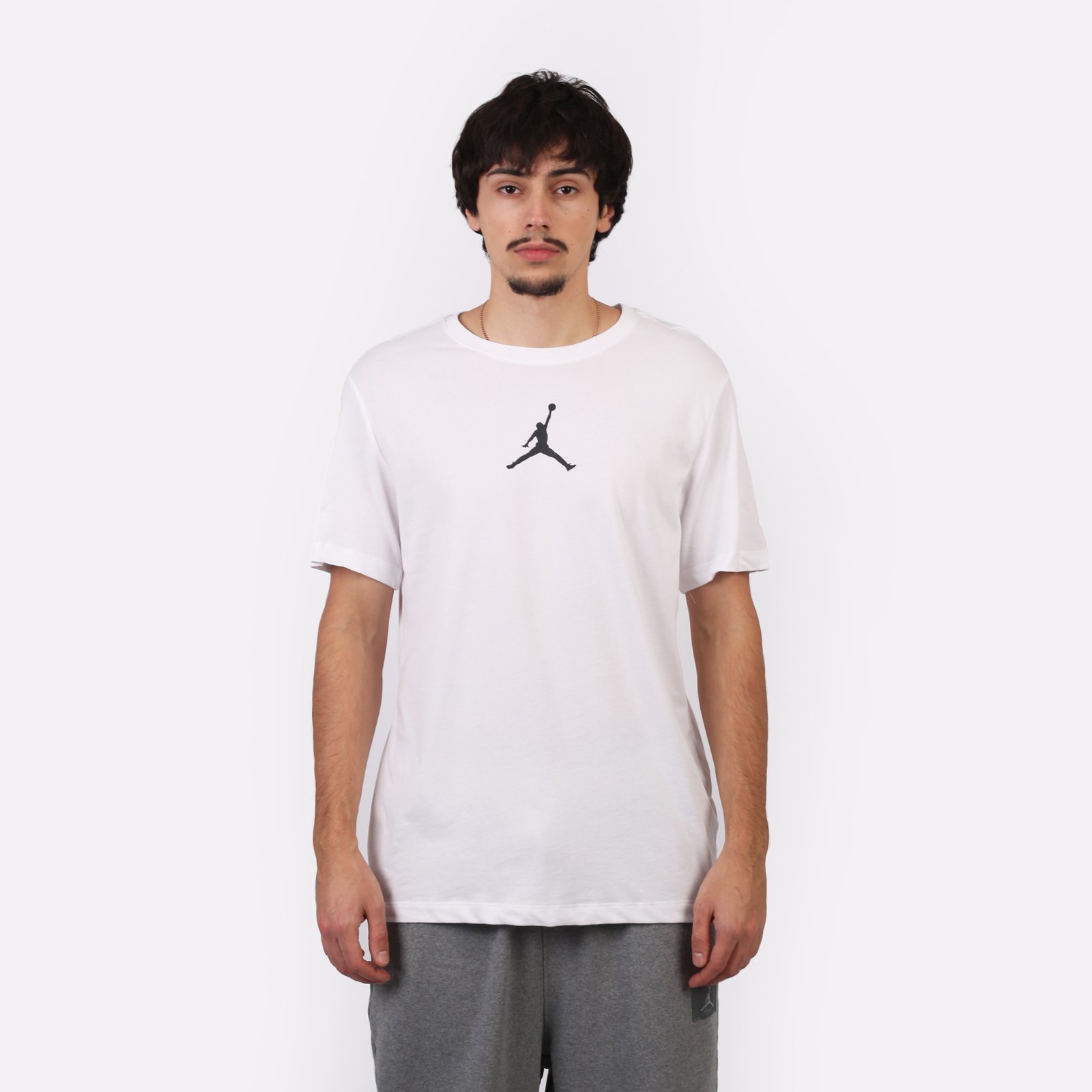 Мужская футболка Jordan Dri-FIT Crew (CW5190-102^)  - цена, описание, фото 1