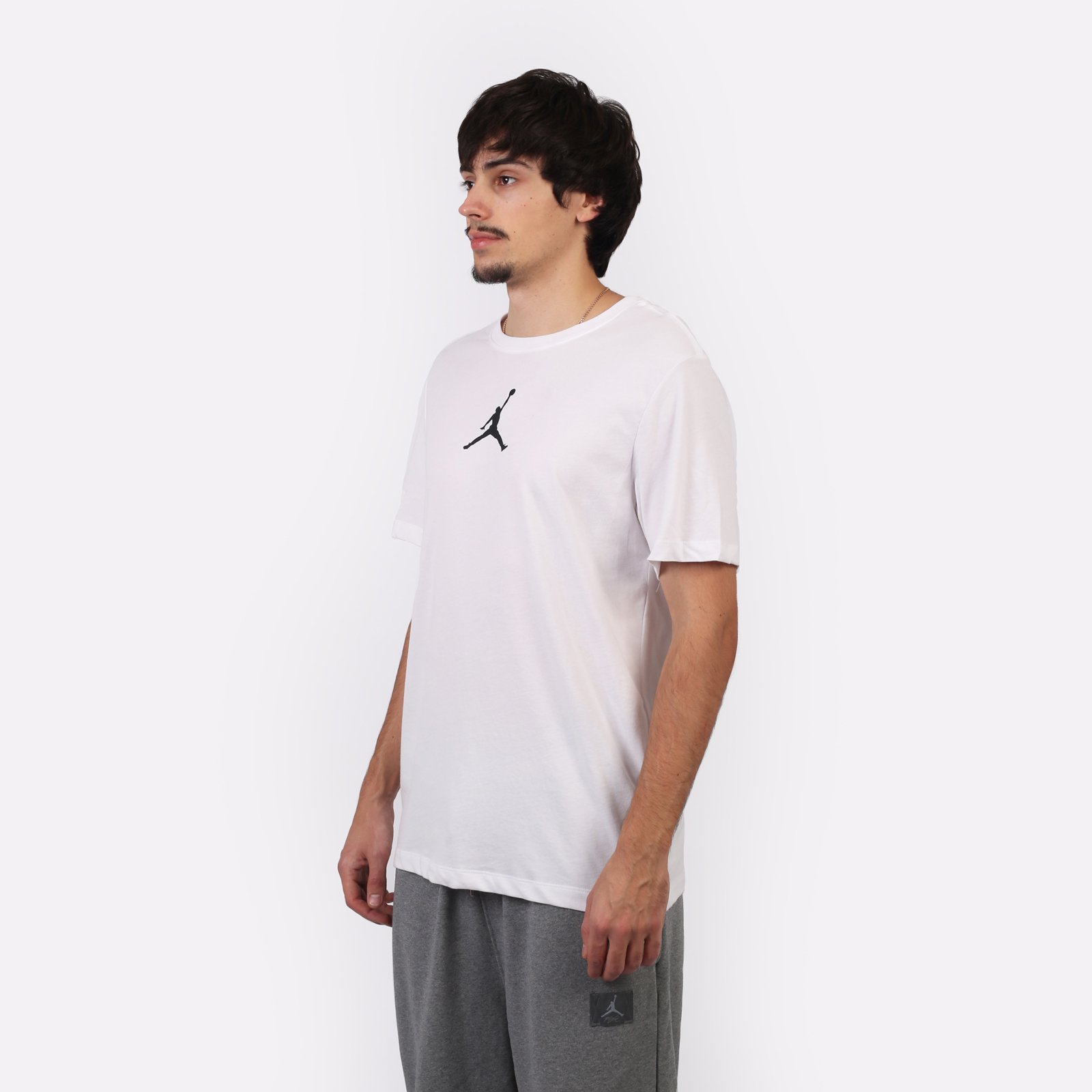 Мужская футболка Jordan Dri-FIT Crew (CW5190-102^)  - цена, описание, фото 3
