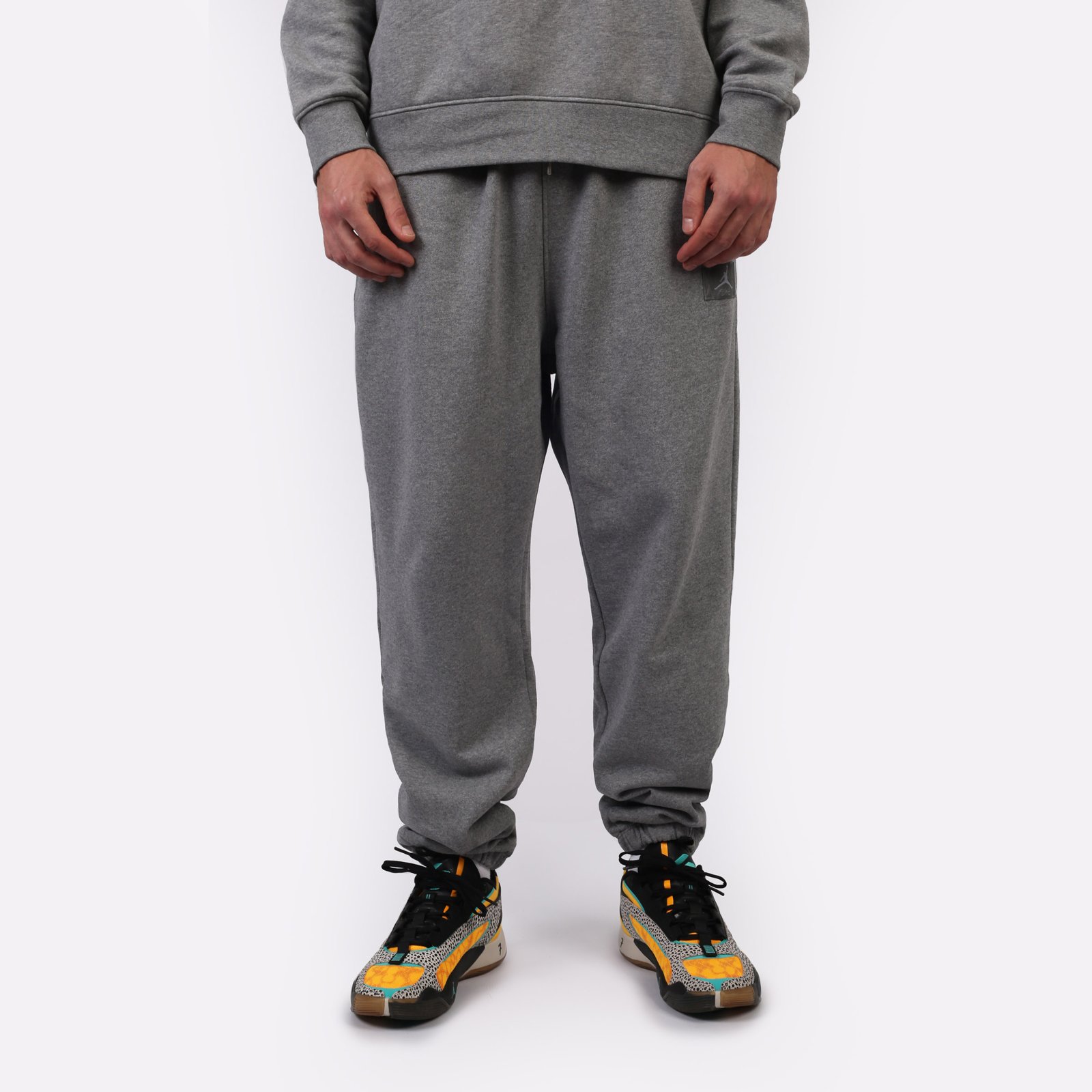 Мужские брюки Jordan Flight Fleece (FV7251-091)  - цена, описание, фото 1