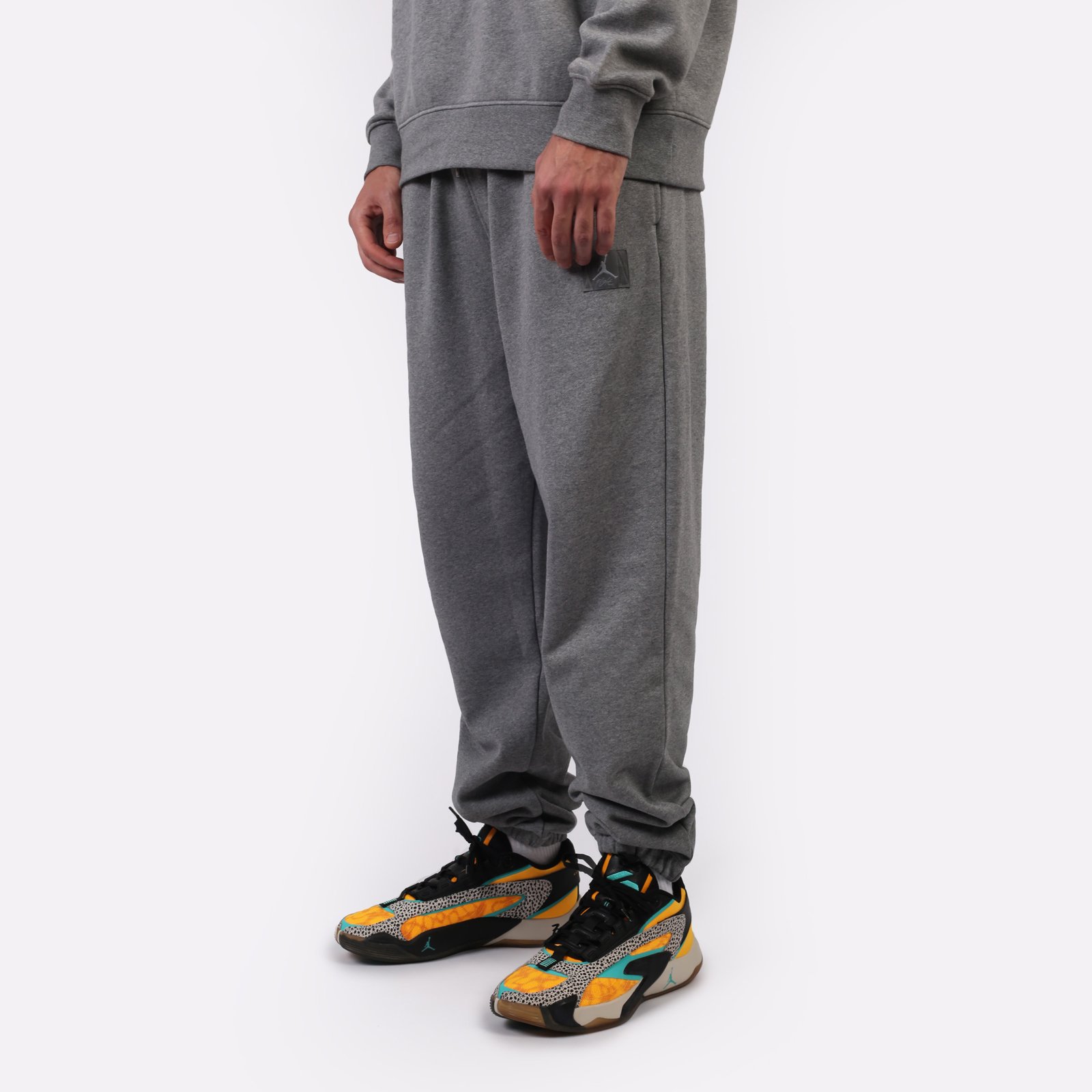 Мужские брюки Jordan Flight Fleece (FV7251-091)  - цена, описание, фото 5